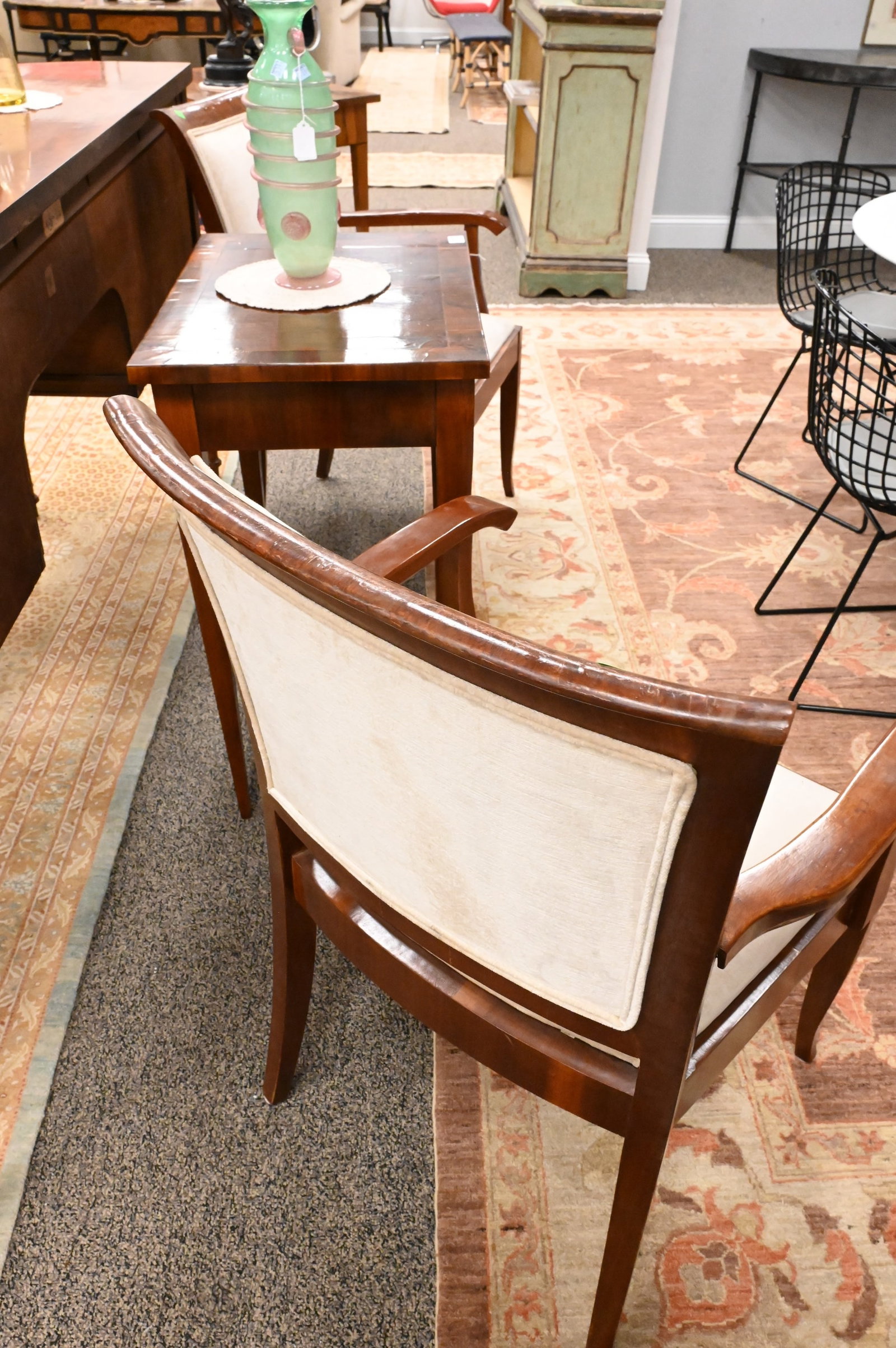 Eight Biedermeier Style Dining Chairs - 9