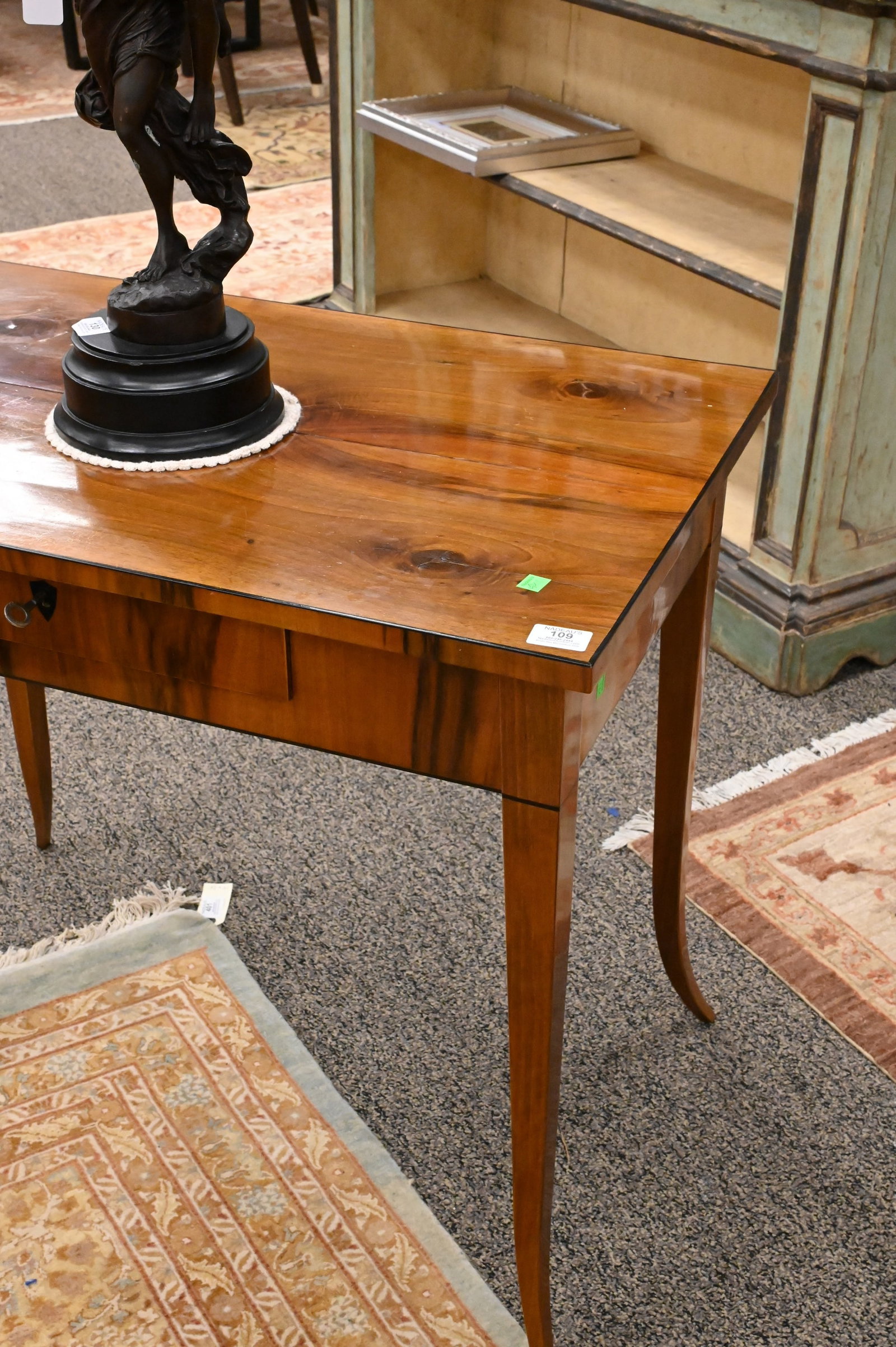 Walnut Biedermeier Writing Table - 2