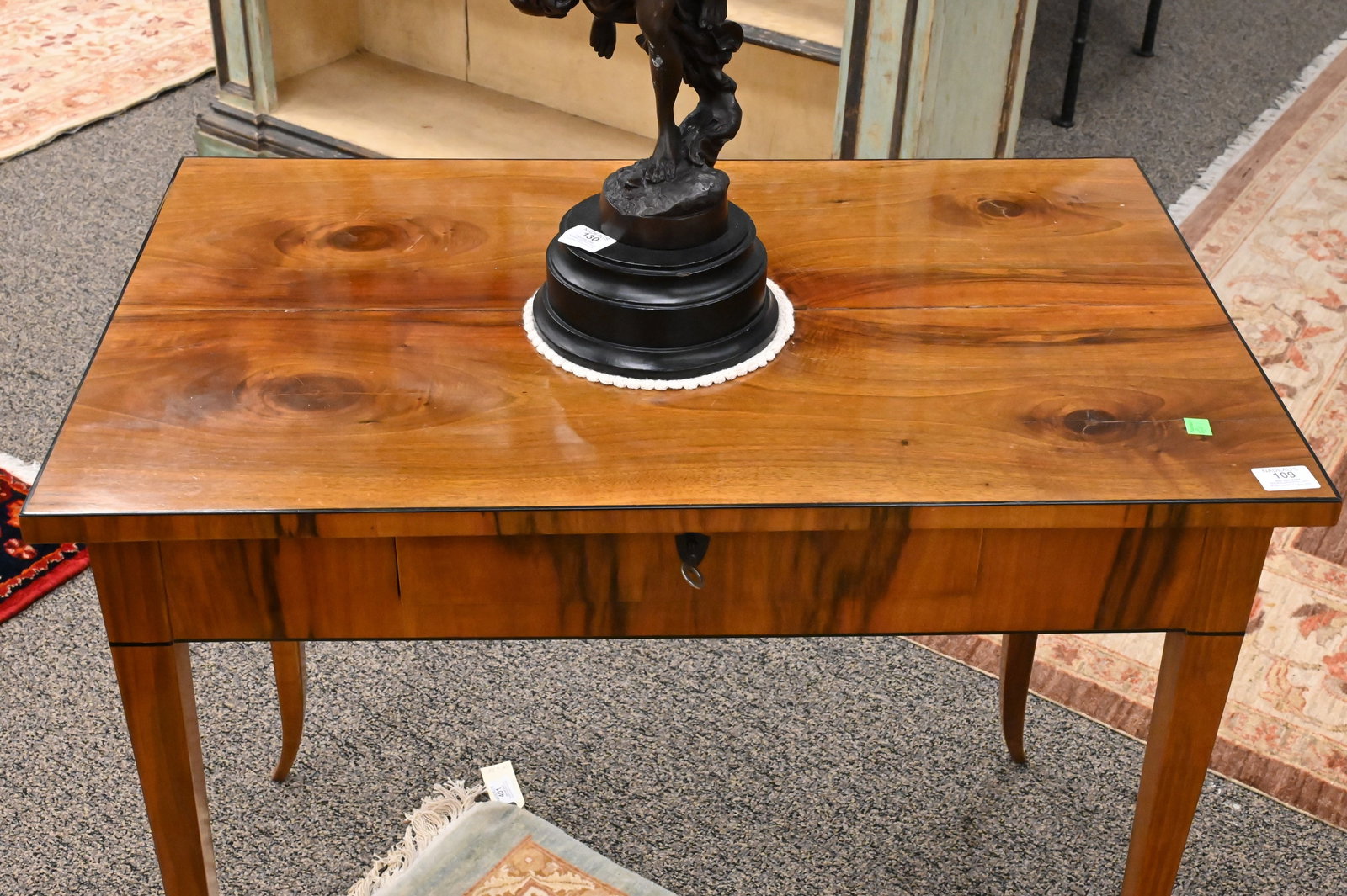 Walnut Biedermeier Writing Table - 3