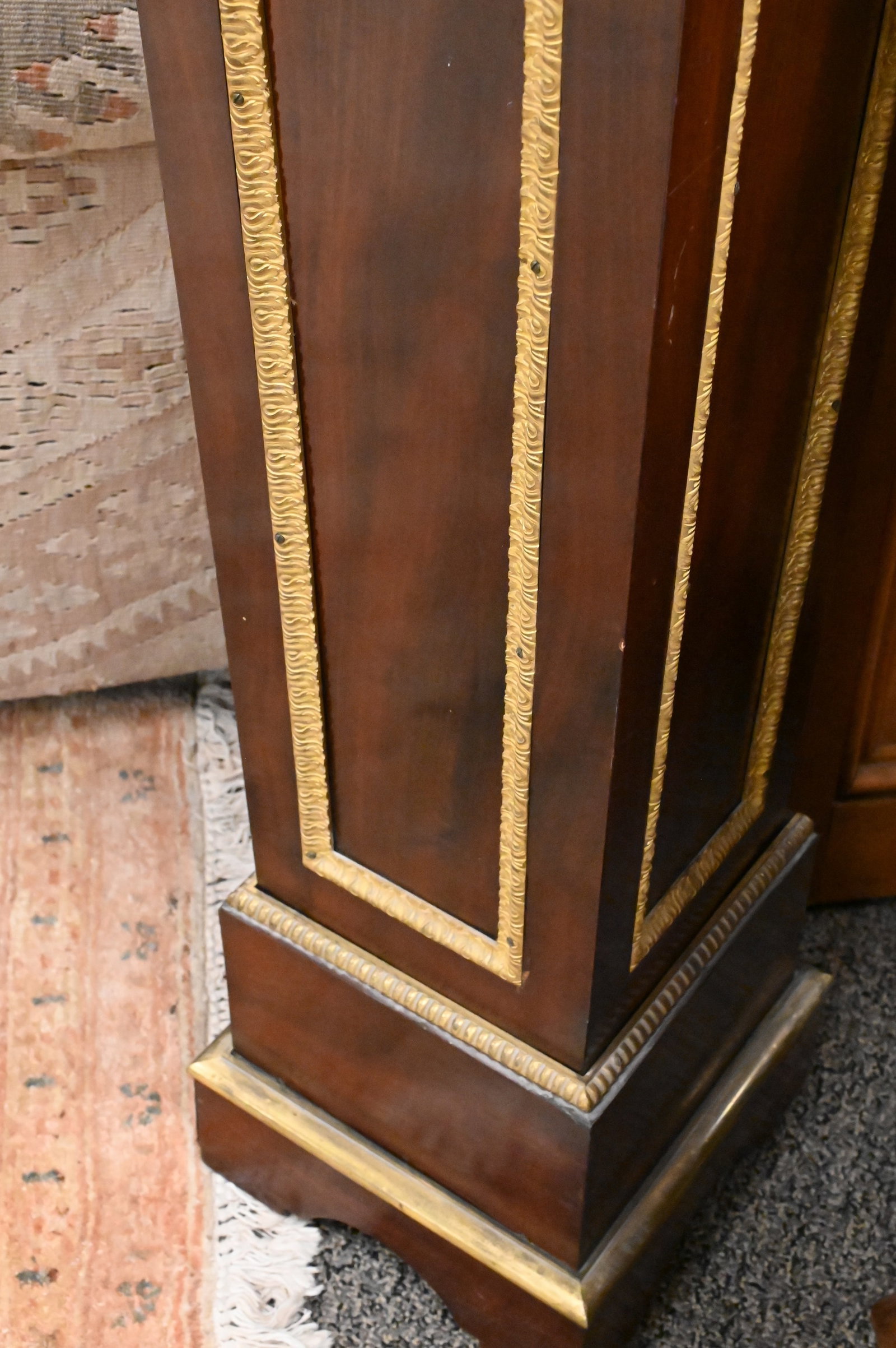 French Neoclassical Style Ormolu Mounted Pedestal - 5