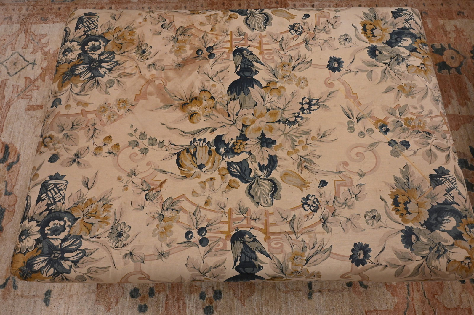 George Smith Rectangular Ottoman - 3