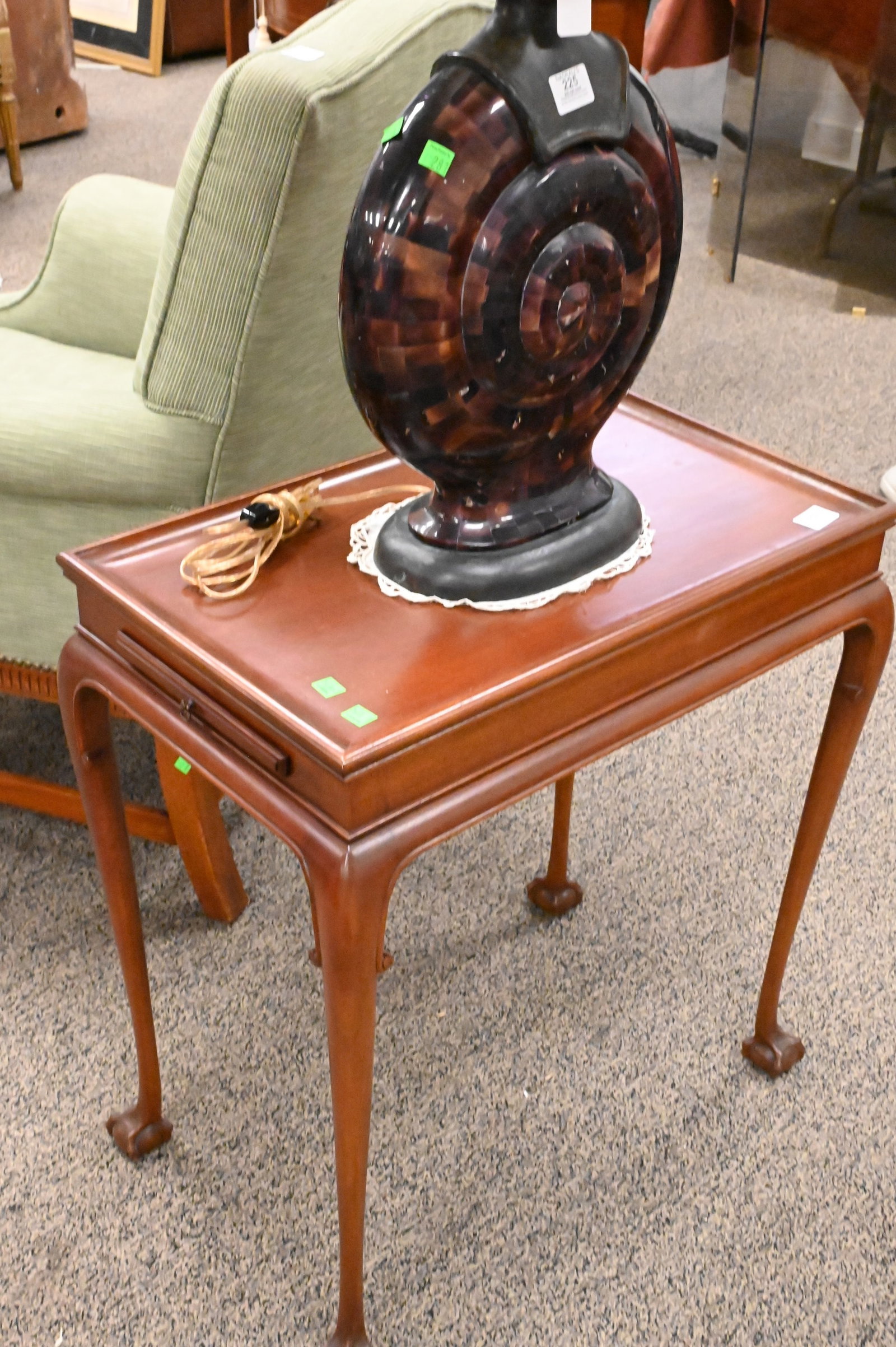 Margolis Bench-Made Chippendale Style Tea Table - 3