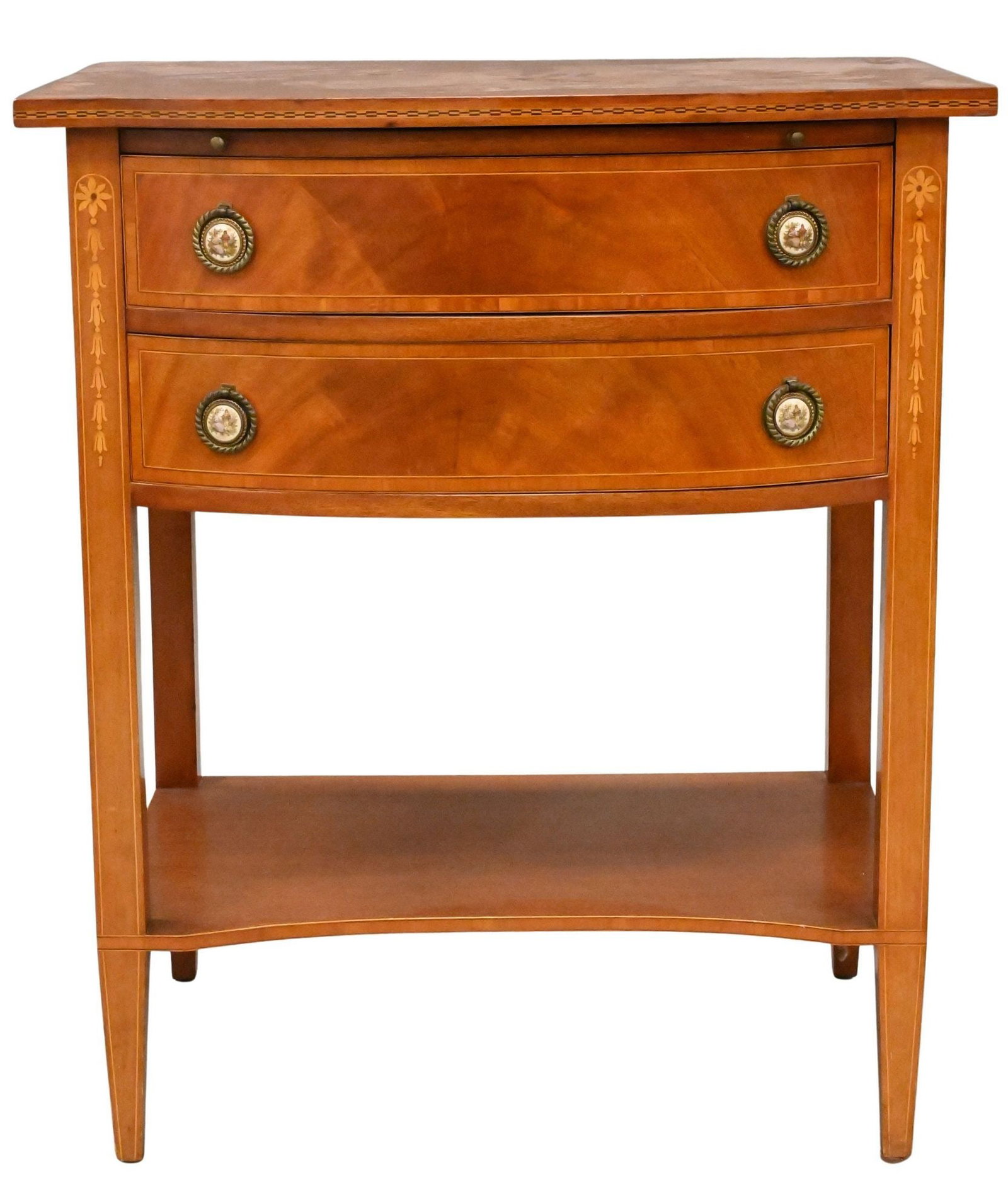 Fineberg Custom Mahogany Two Drawer Stand (1 of 4)