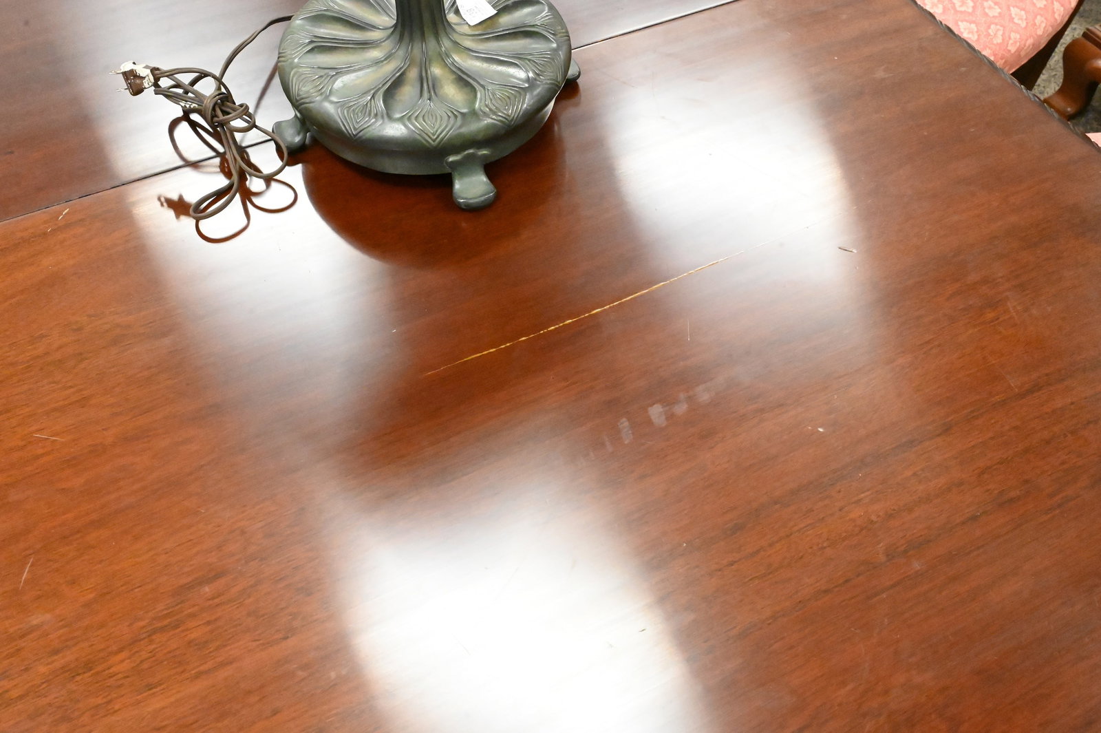 Custom Mahogany Dining Table - 4