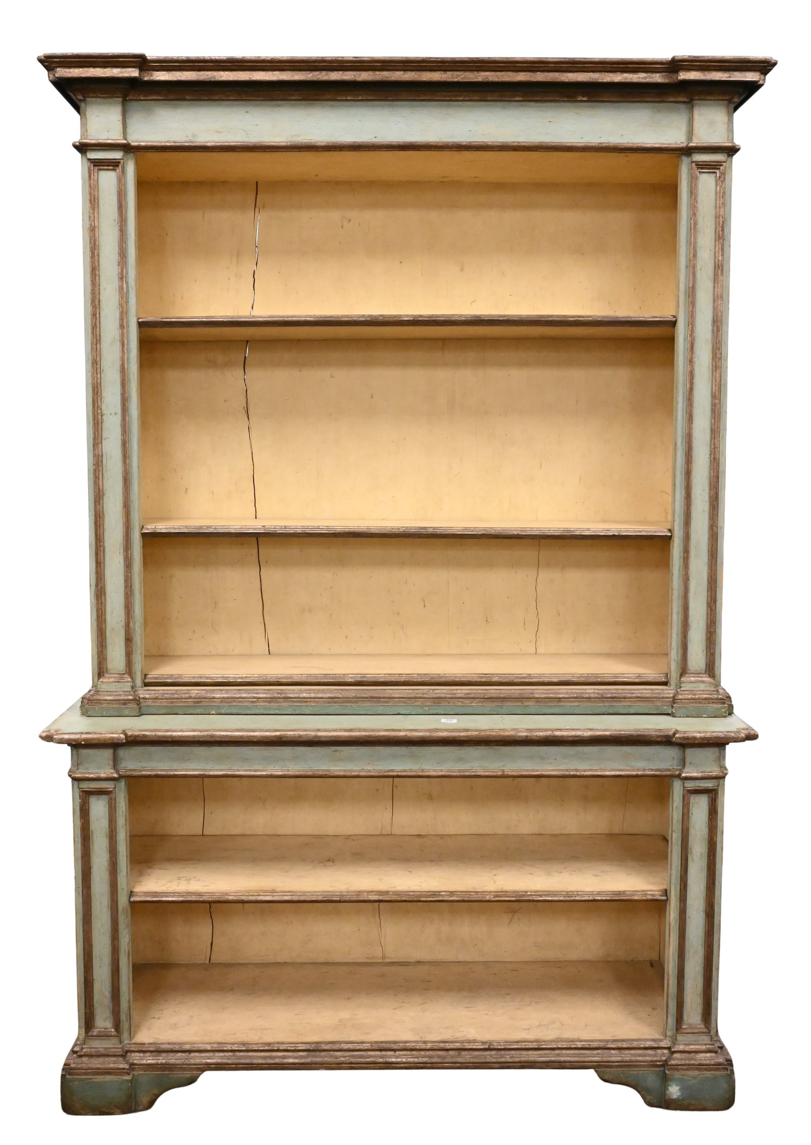 Custom Continental Style Two Part Bookcase (1 of 6)