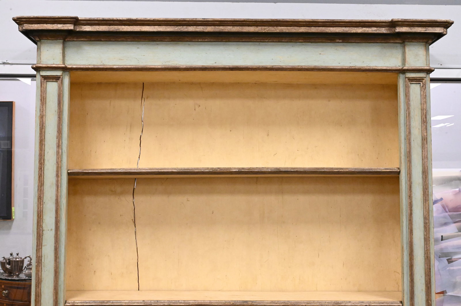Custom Continental Style Two Part Bookcase - 3