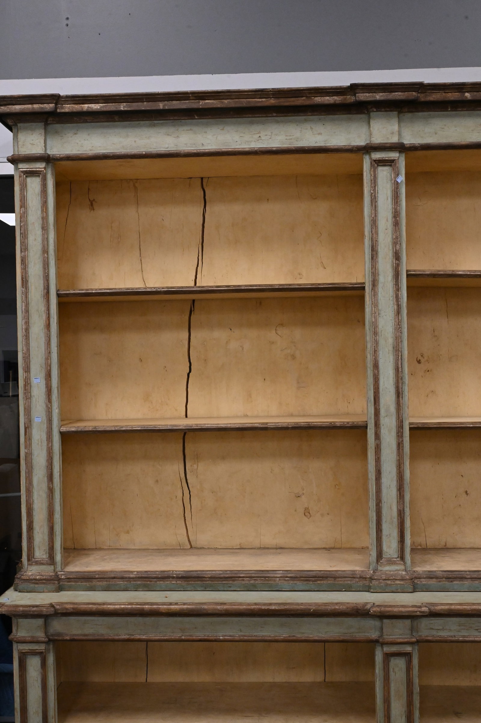Custom continental Style Two Part Bookcase - 3