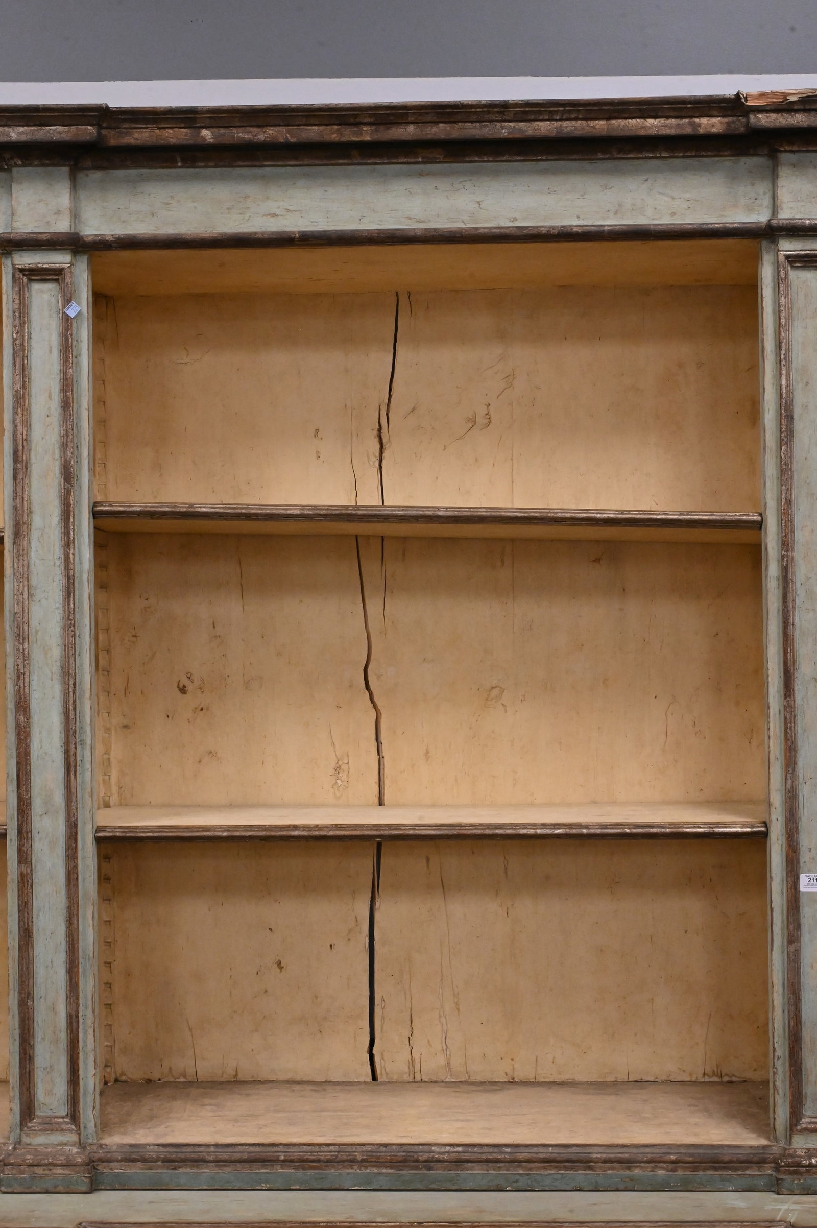 Custom continental Style Two Part Bookcase - 5
