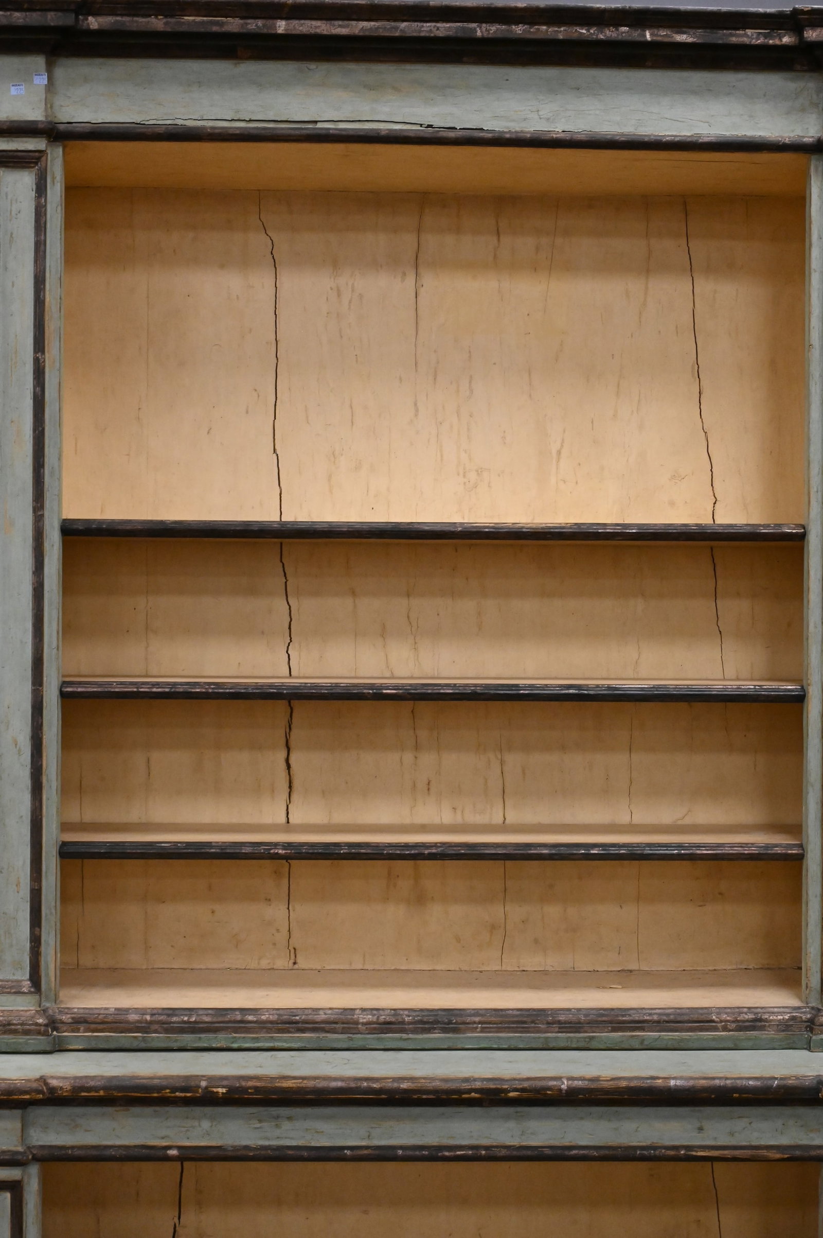 Two Custom Continental Style Two Part Bookcase - 3