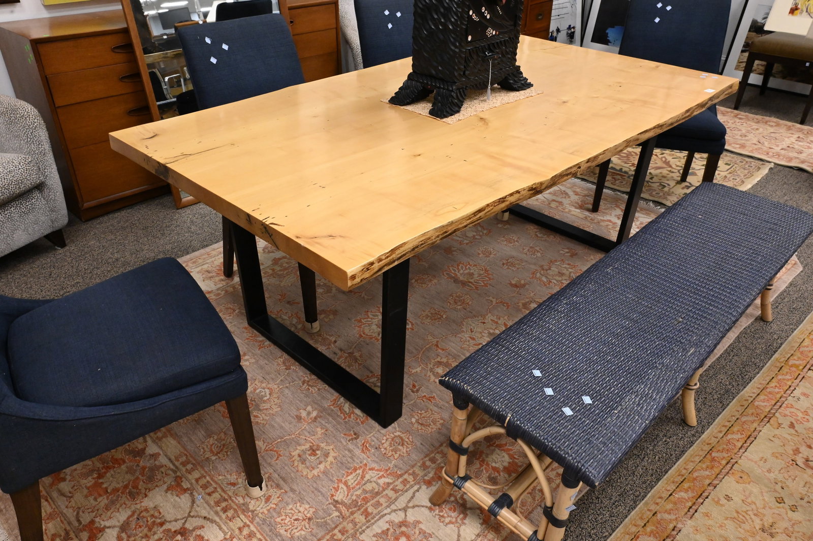 Seven Piece Contemporary Dining Set - 3