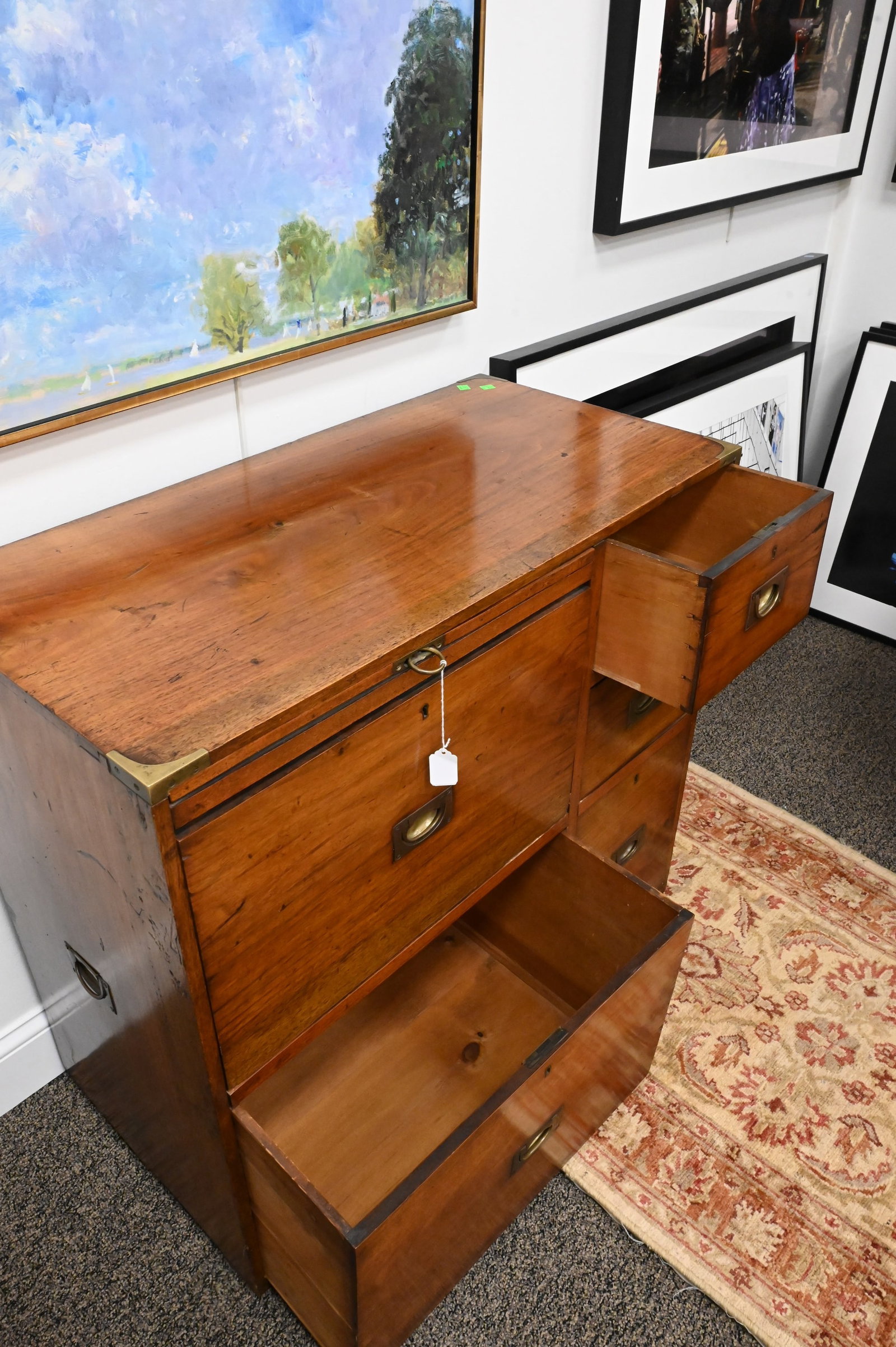 Brass Bound Campaign Chest - 4