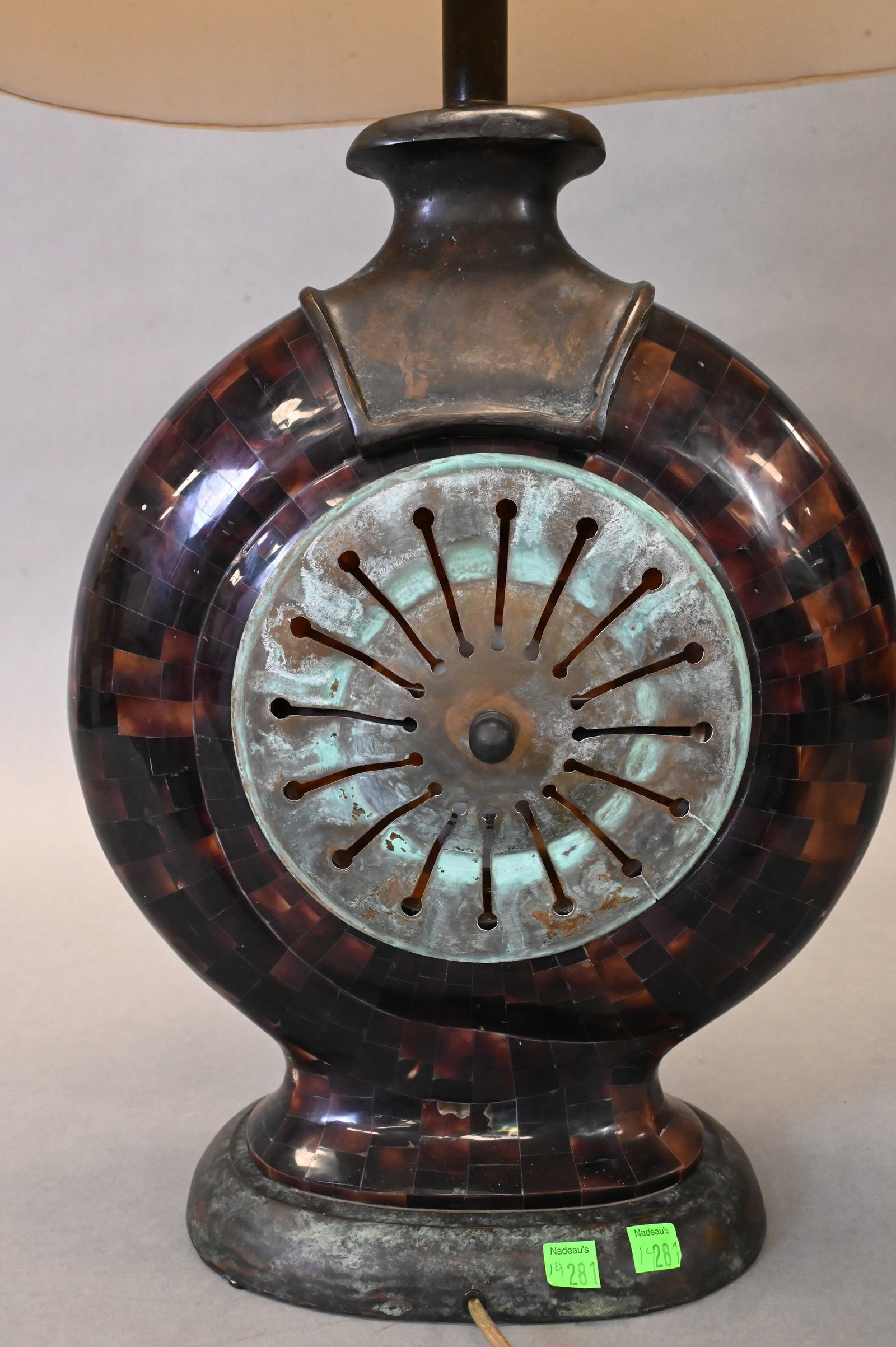 Maitland Smith Snail Shell Table Lamp - 3