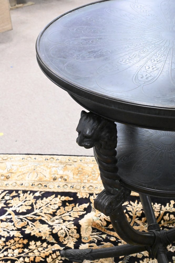 Bronze Round Table - 3