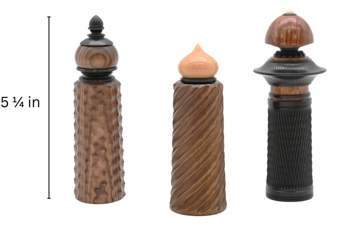 Three: Jon Sauer (American B.1949) Ornamental Scent Bottles (1 of 5)