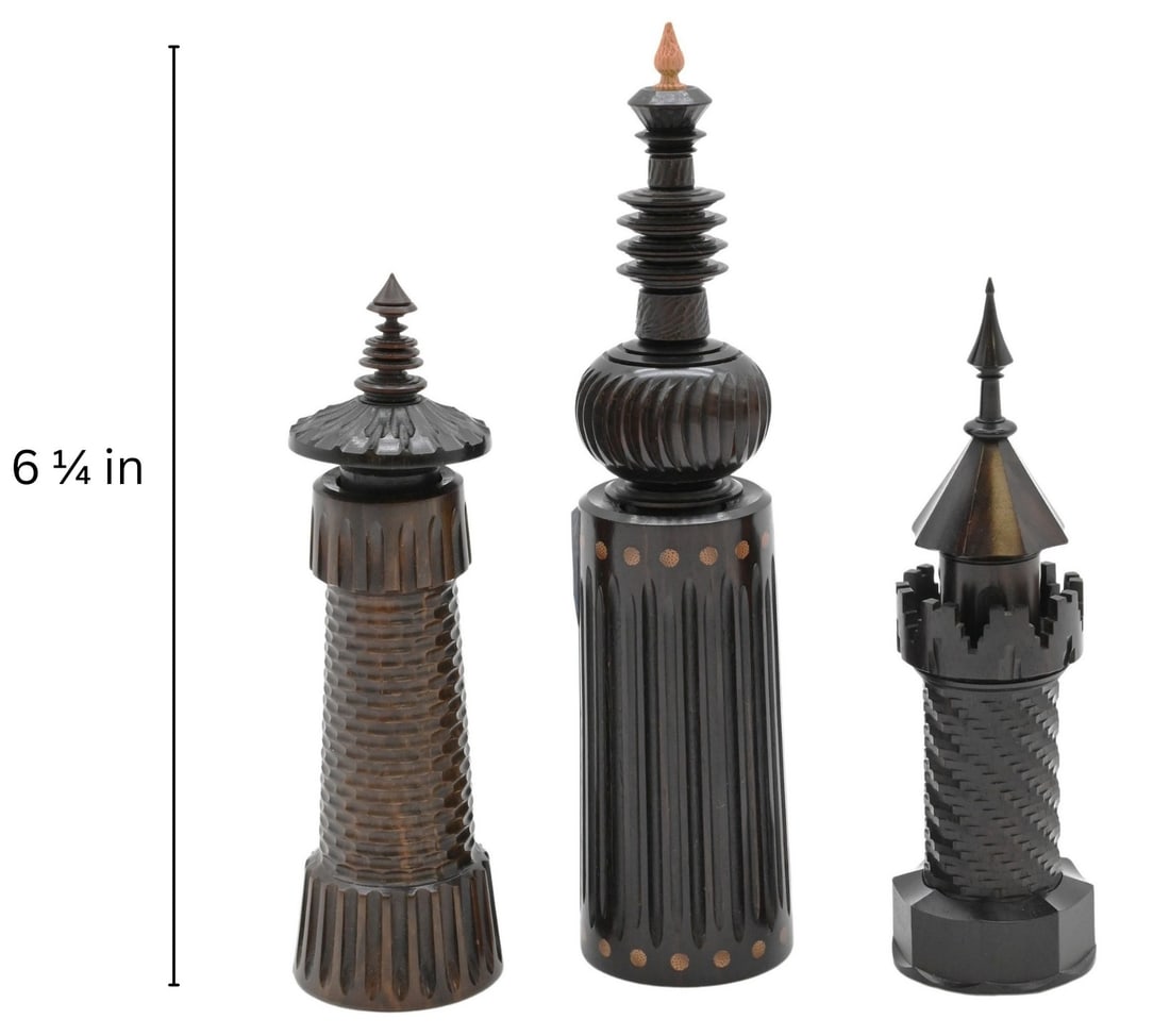 Three: Jon Sauer (American B.1949) Ornamental Scent Bottles (1 of 6)