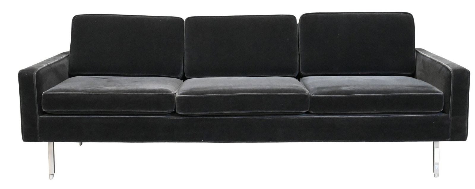Florence Knoll Mohair Upholstered Sofa (1 of 5)