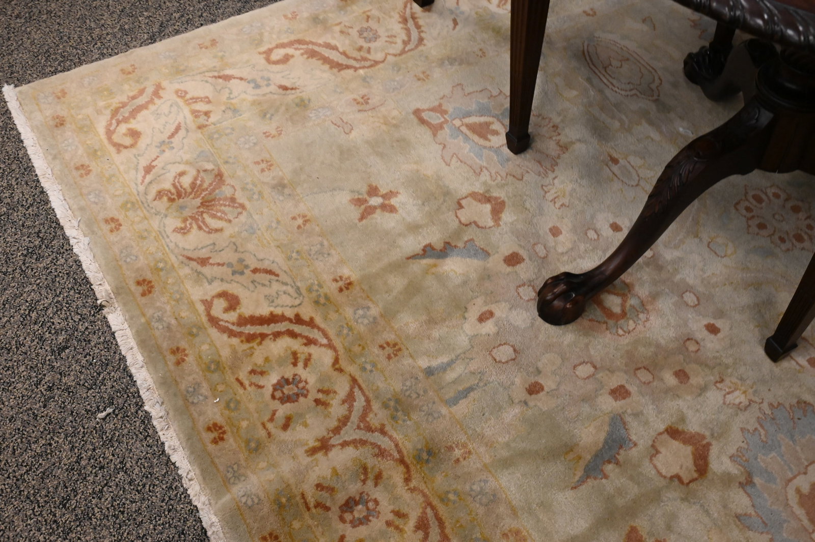 Oushak Oriental Area Rug - 3
