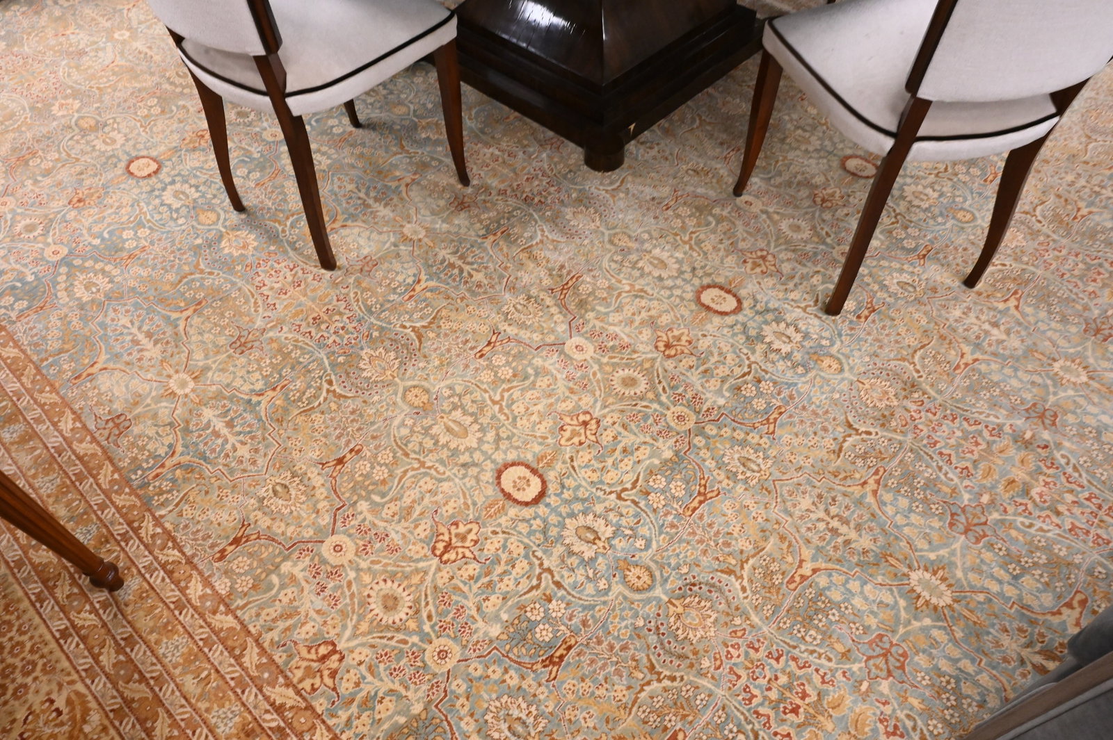 Tabriz Oriental Room Size Carpet - 3