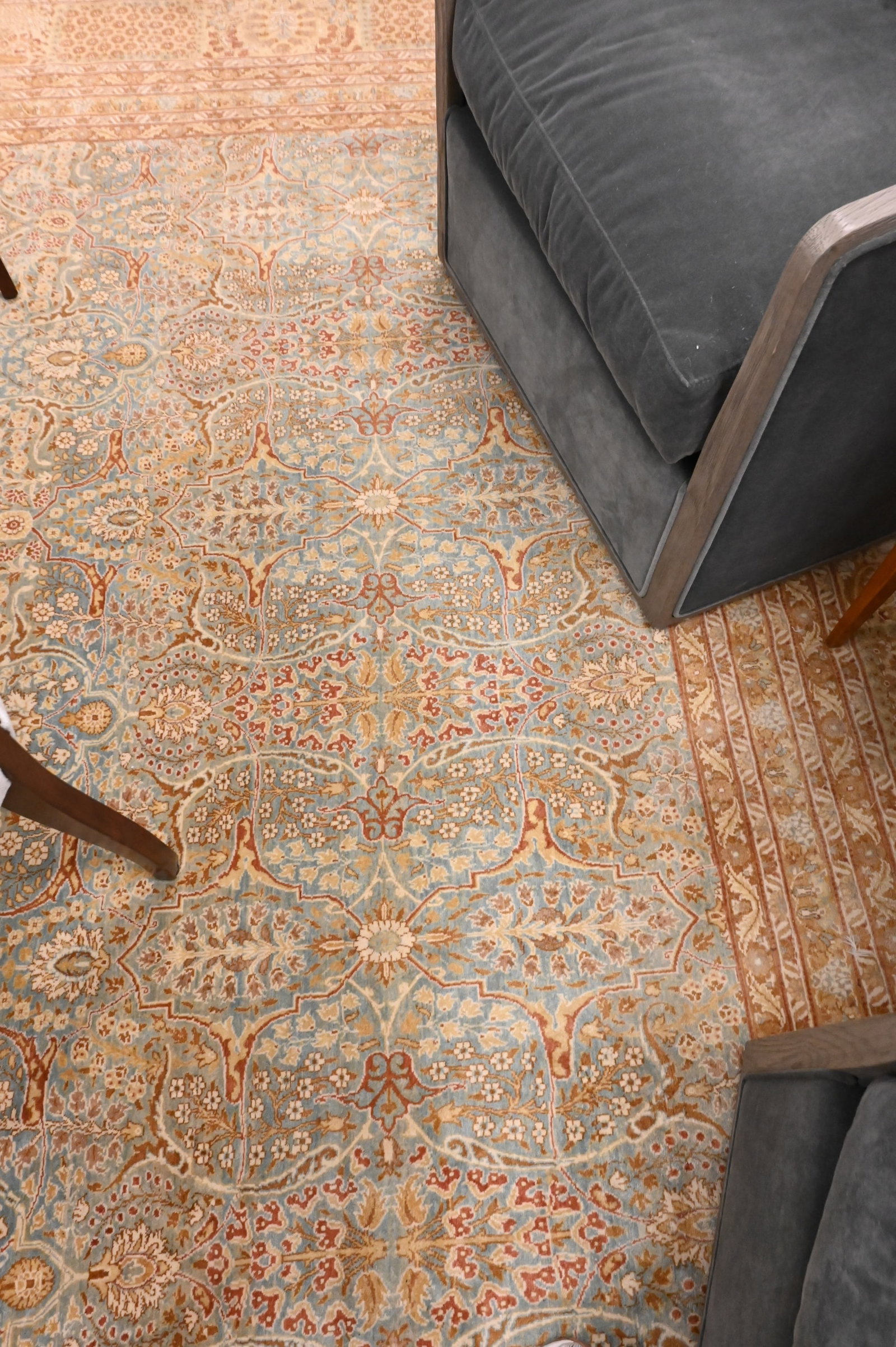 Tabriz Oriental Room Size Carpet - 5