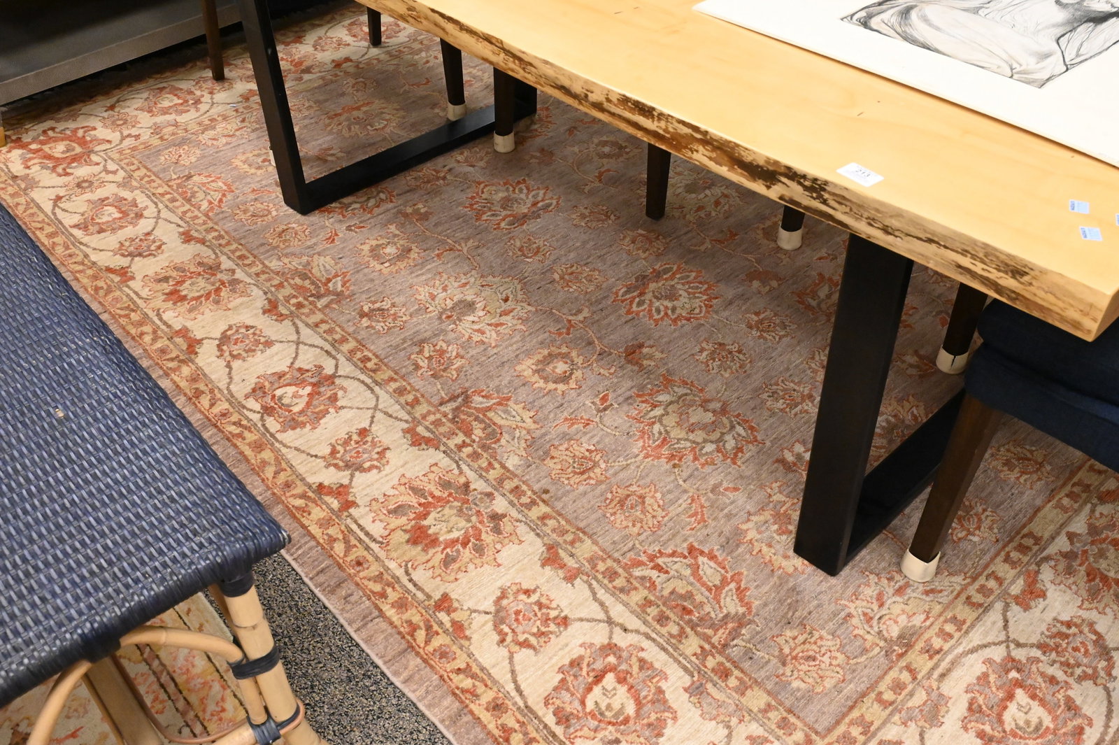 Oushak Oriental Area Rug - 2