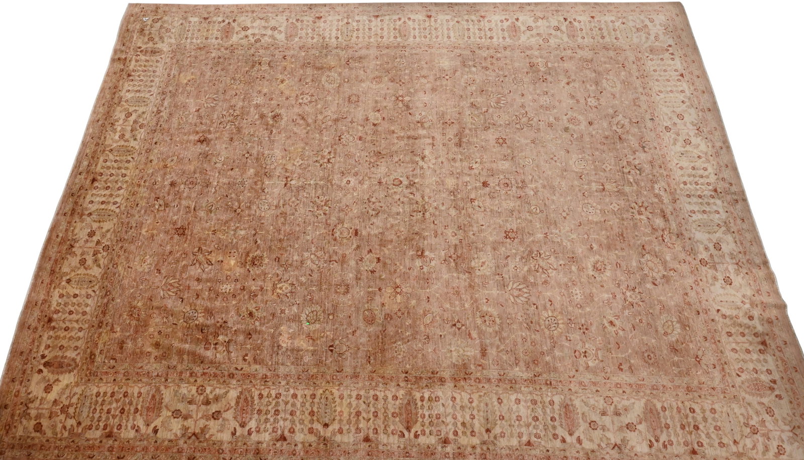 Oushak Oriental Carpet: Oushak Oriental Carpet 14' x 18'
