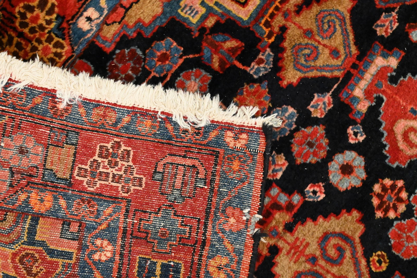 Oriental Silk Throw Rug - 4