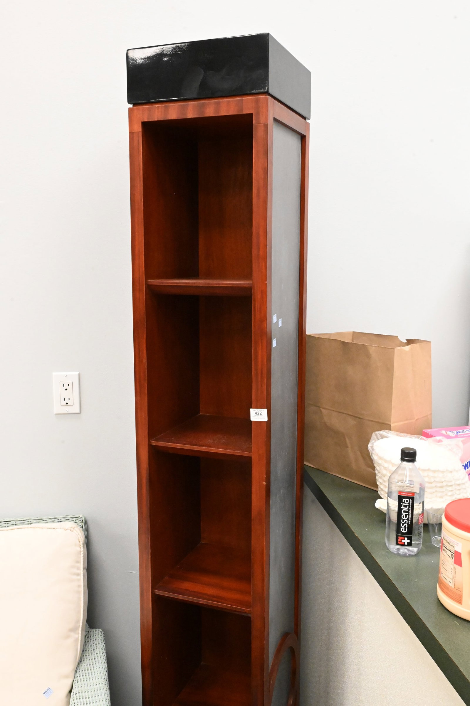 Modern Narrow Bookcase/Shelving Unit - 2