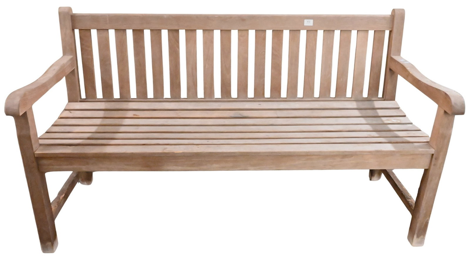Teak Outdoor Bench (1 of 3)