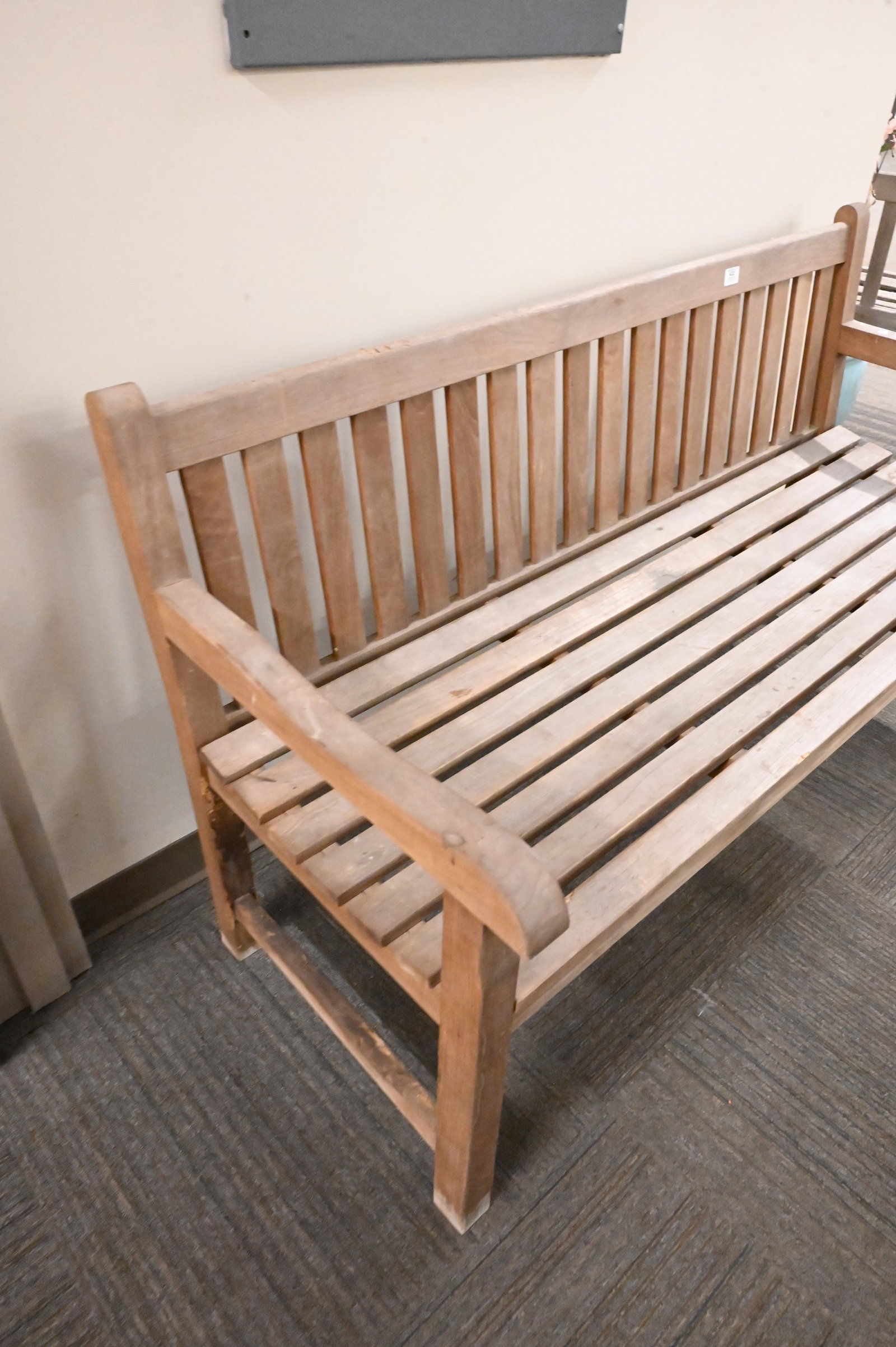 Teak Outdoor Bench - 3