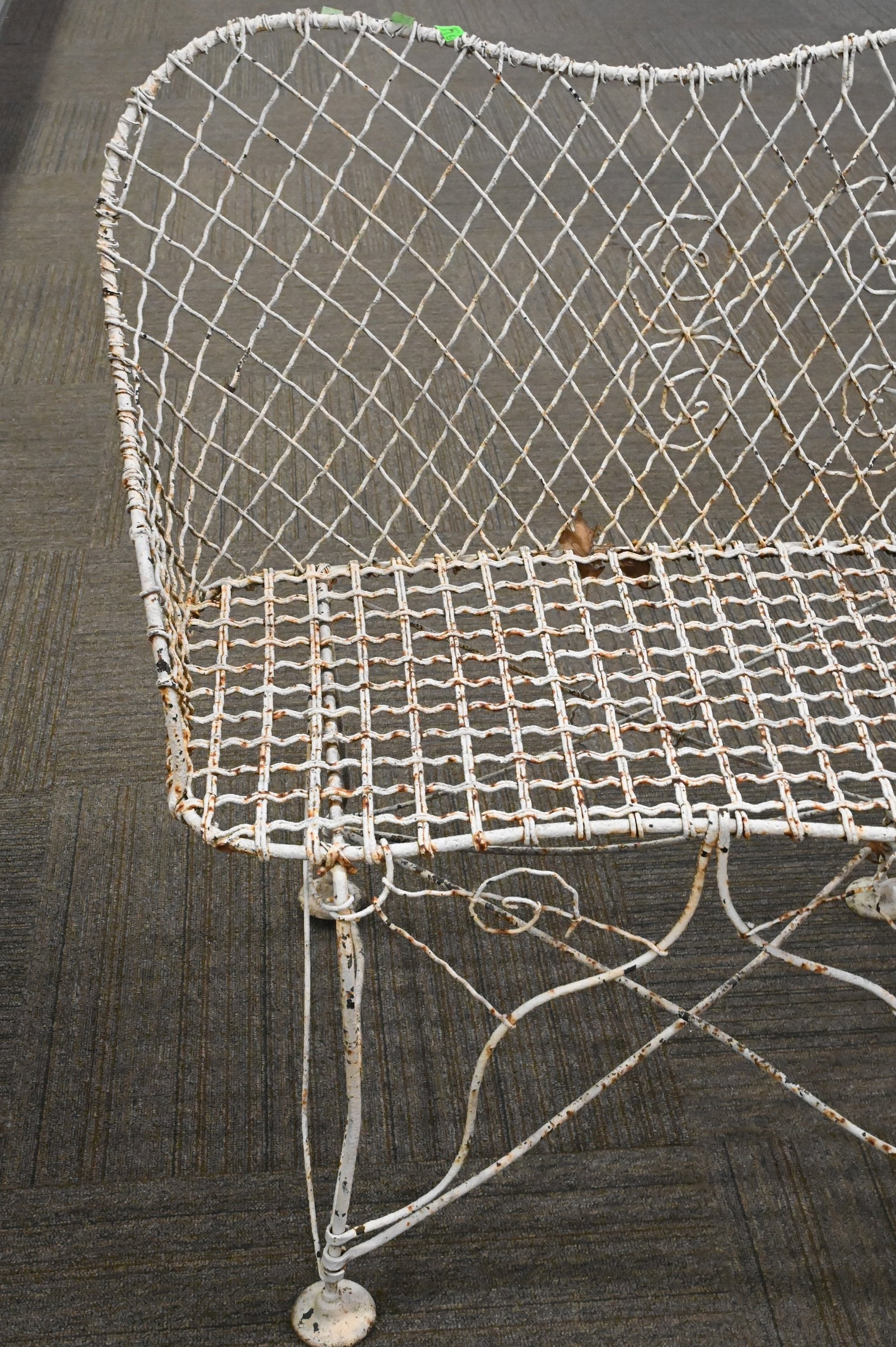 Victorian Outdoor Wire Bench - 2