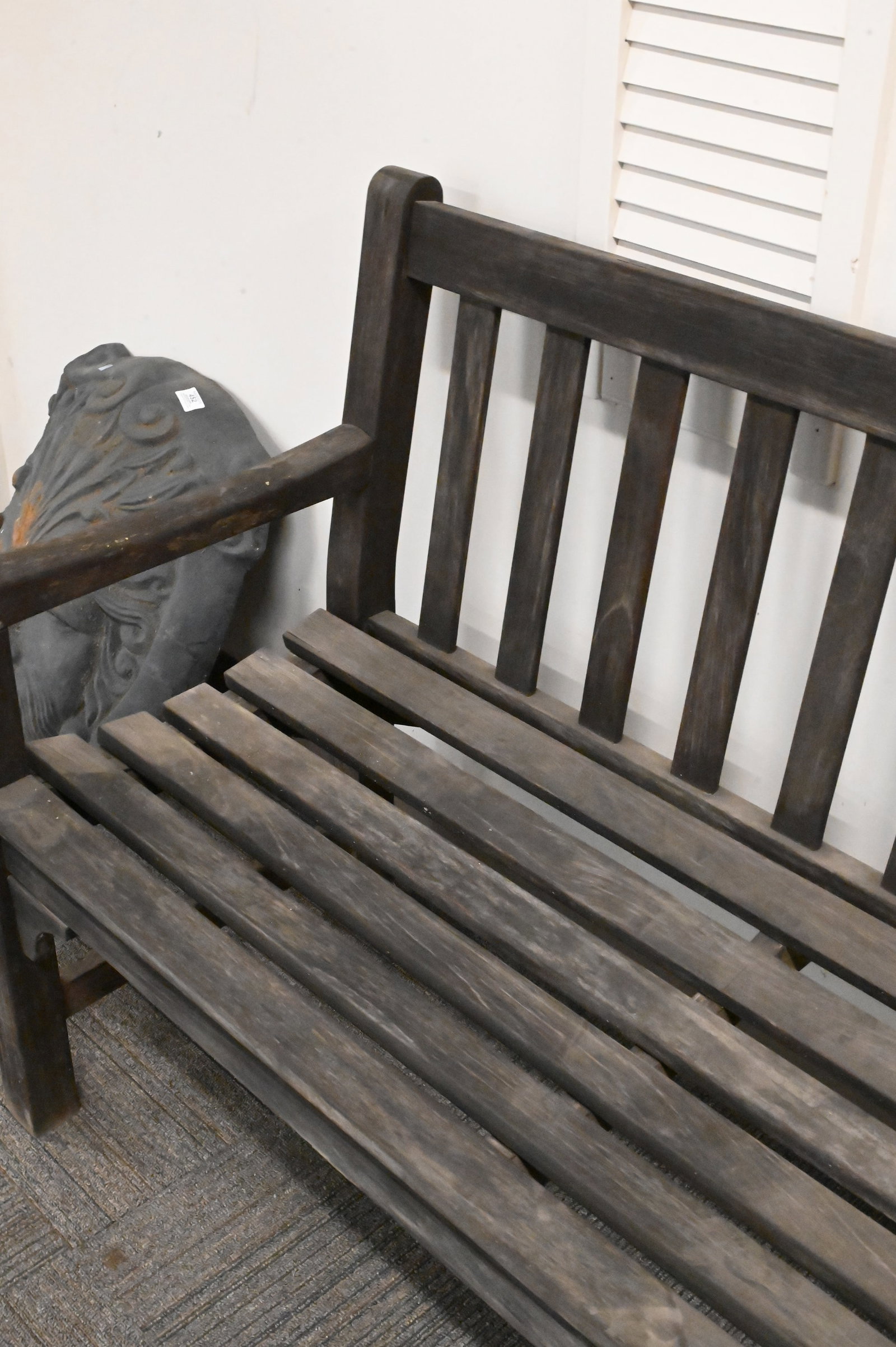 Outdoor Teak Bench - 4