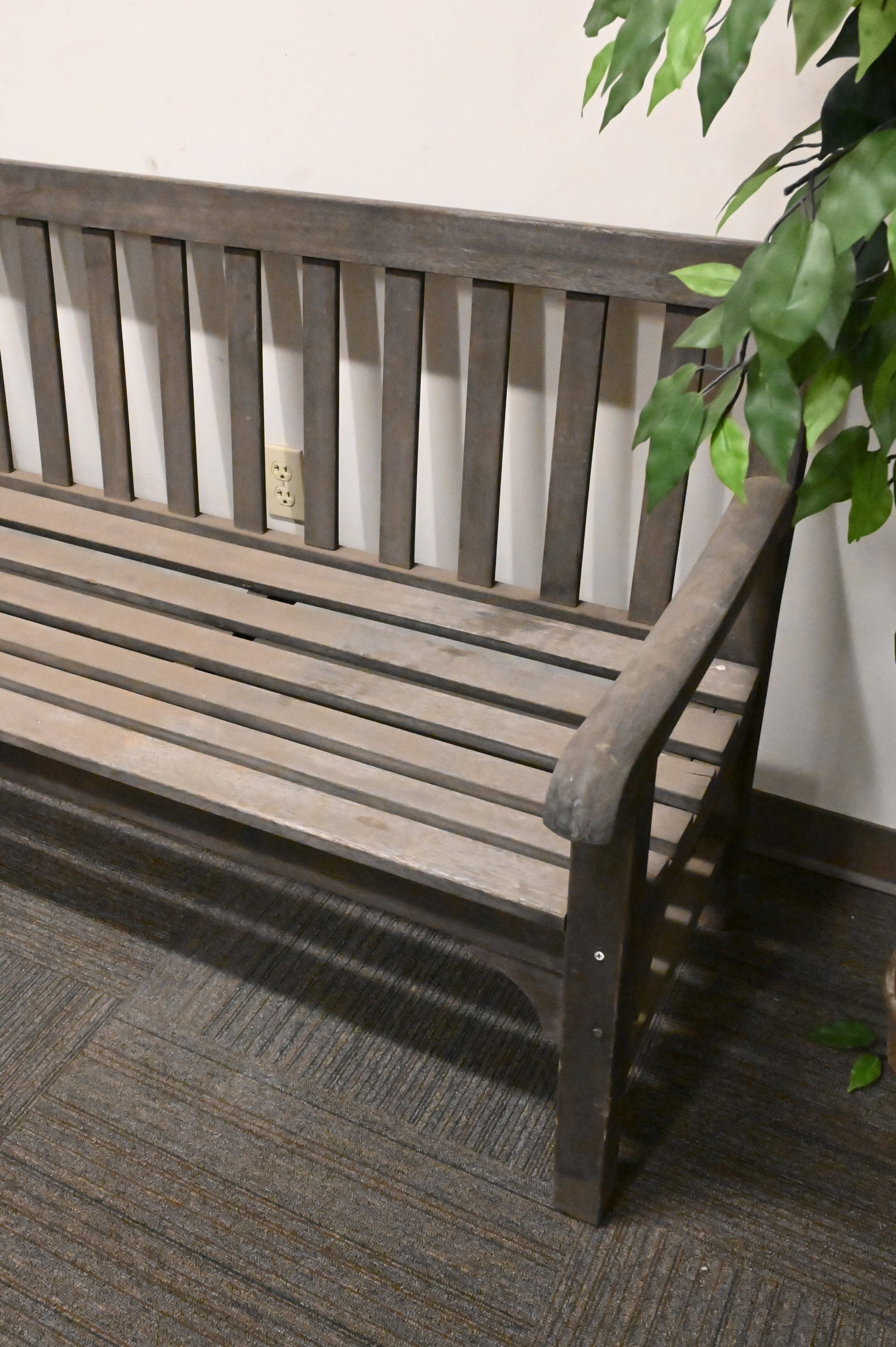 Outdoor Teak Bench - 3
