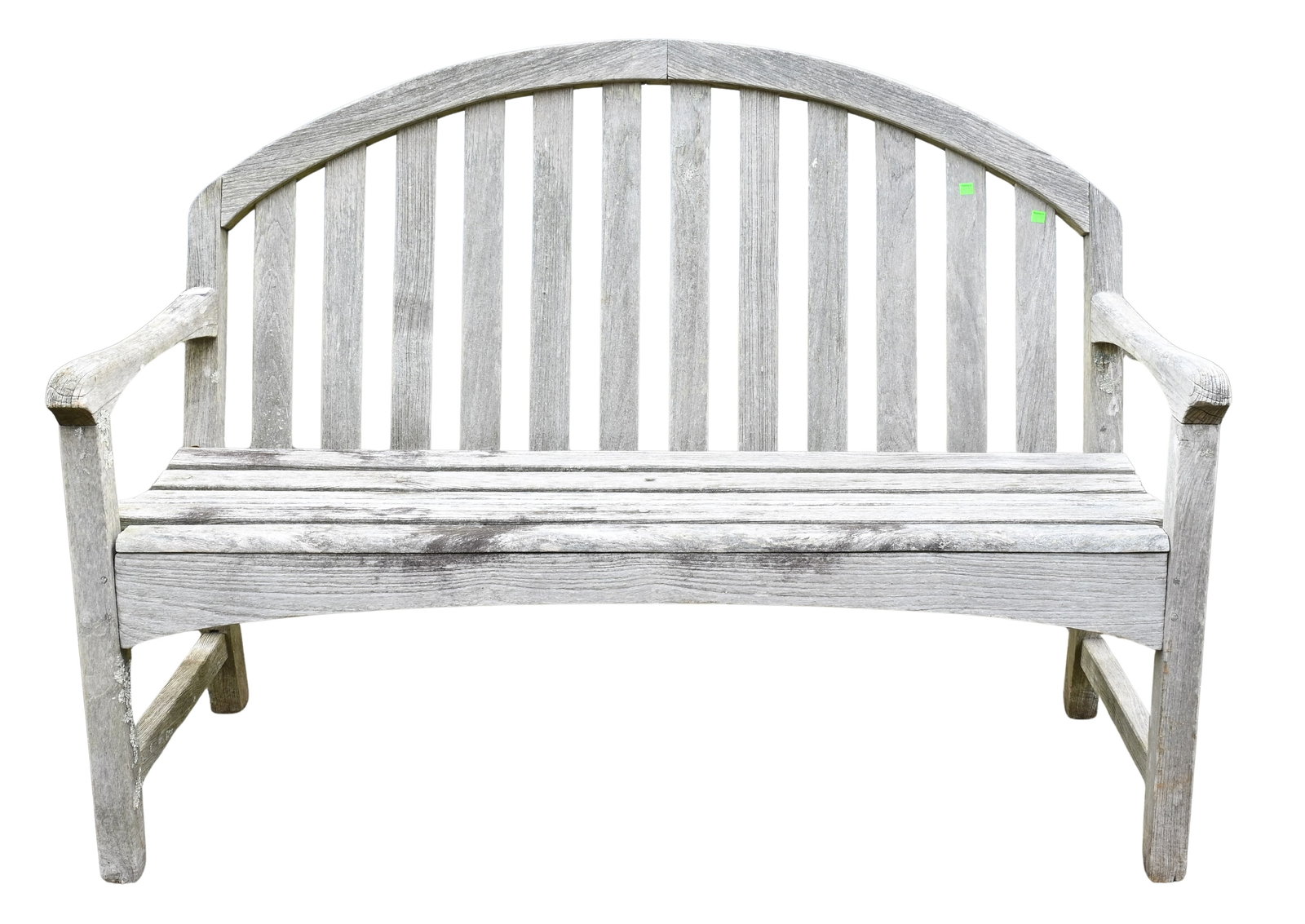 Outdoor Country Casual Teak Bench: Outdoor Country Casual Teak Bench having arched back height 40 inches