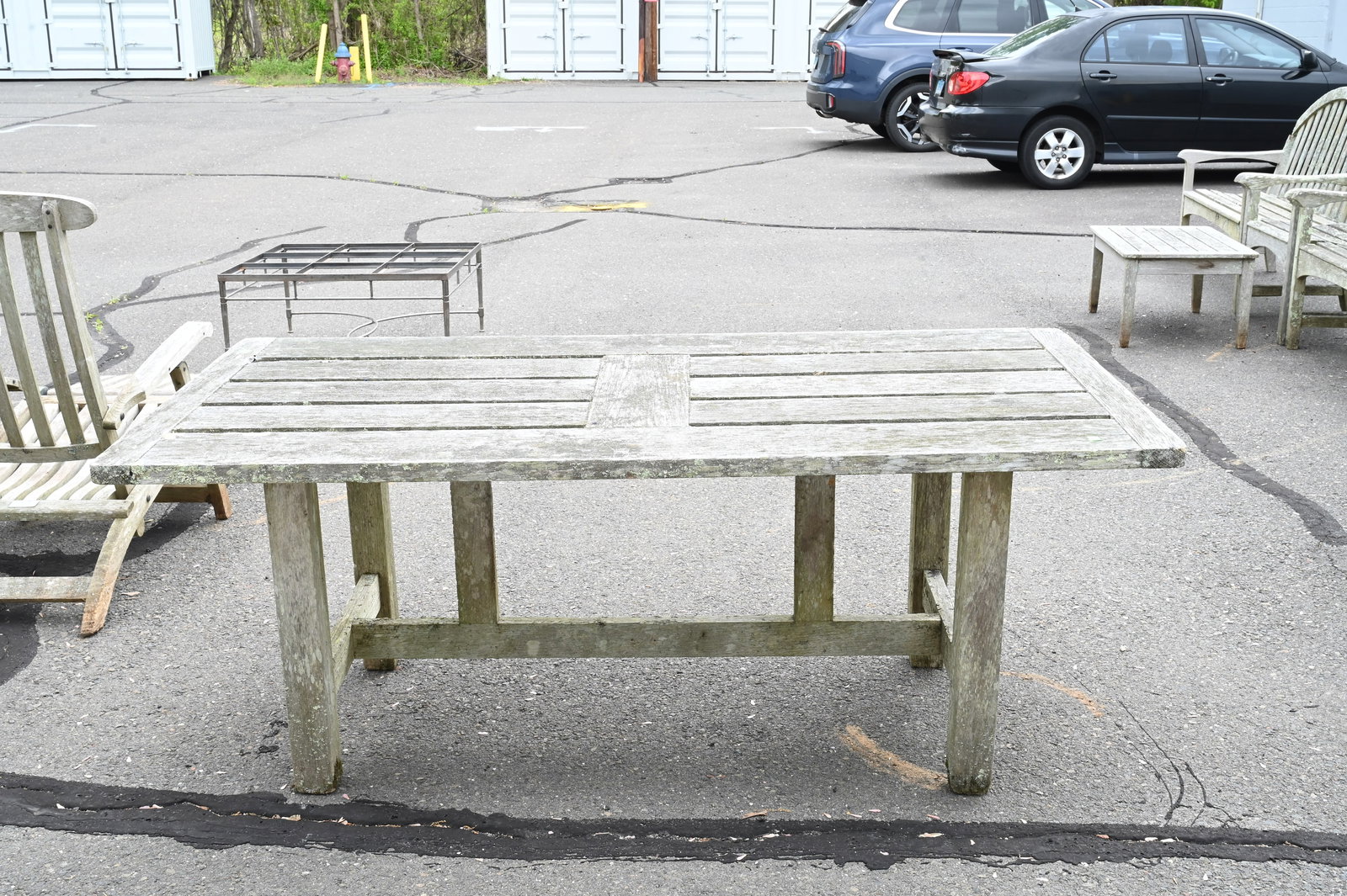 Outdoor Teak Dining Table - 4