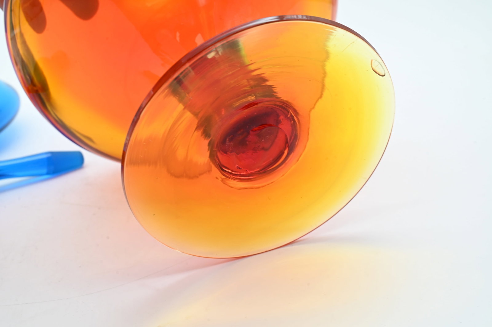 Two Wayne Husted for Blenko Glass Decanters - 5