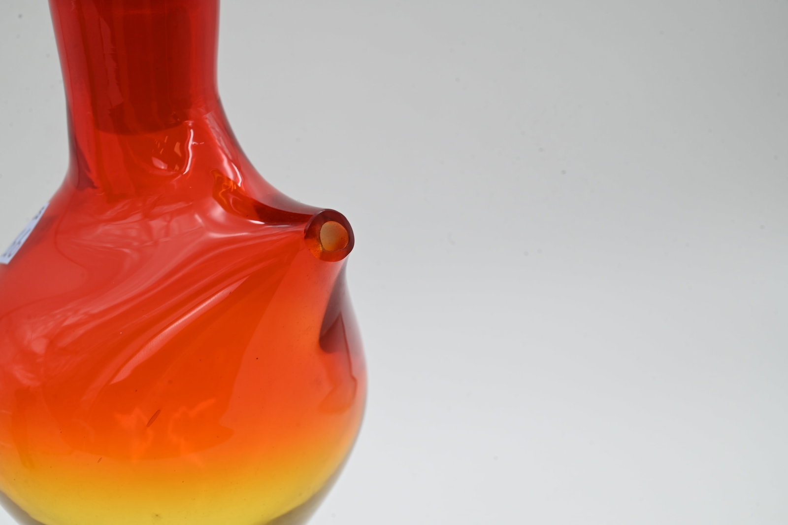 Wayne Husted for Blenko Glass Pulled Spout Decanter - 4