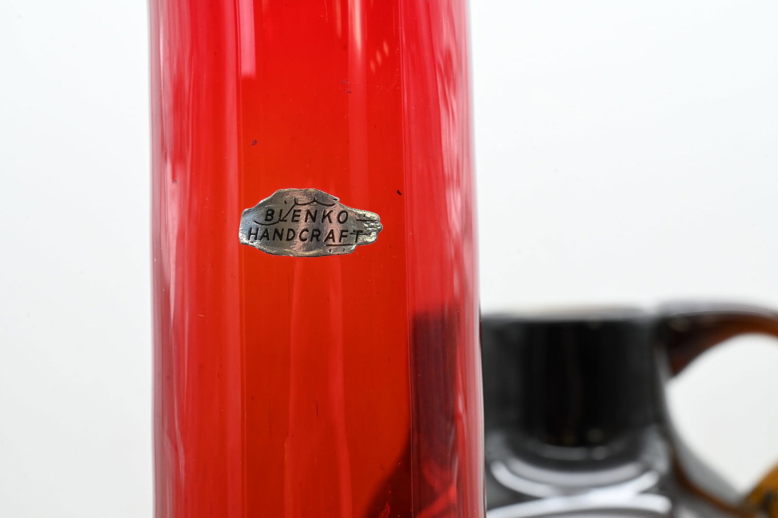 Four Piece Blenko Glass Group - 5