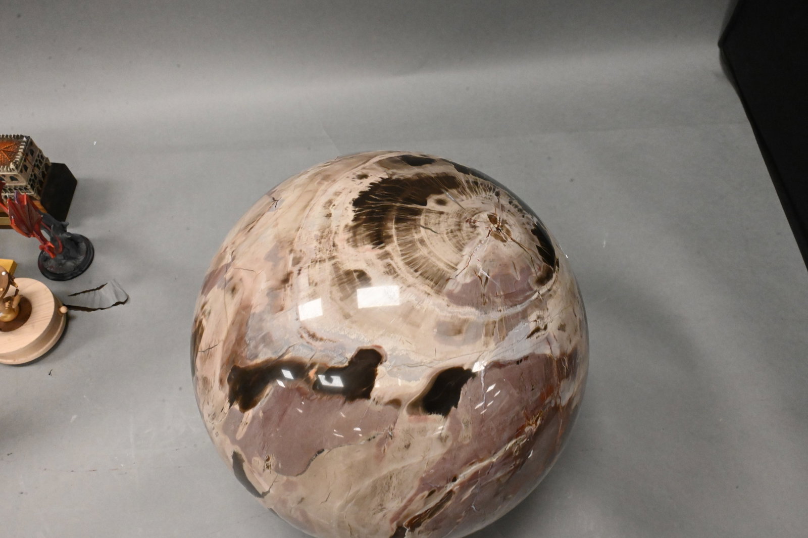 Petrified Wood Sphere - 2
