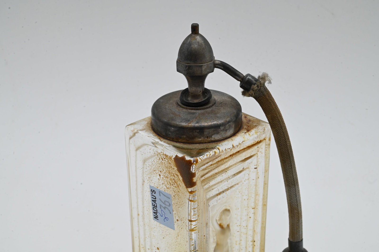 Lalique Crystal "Duncan" Perfume Atomizer - 4