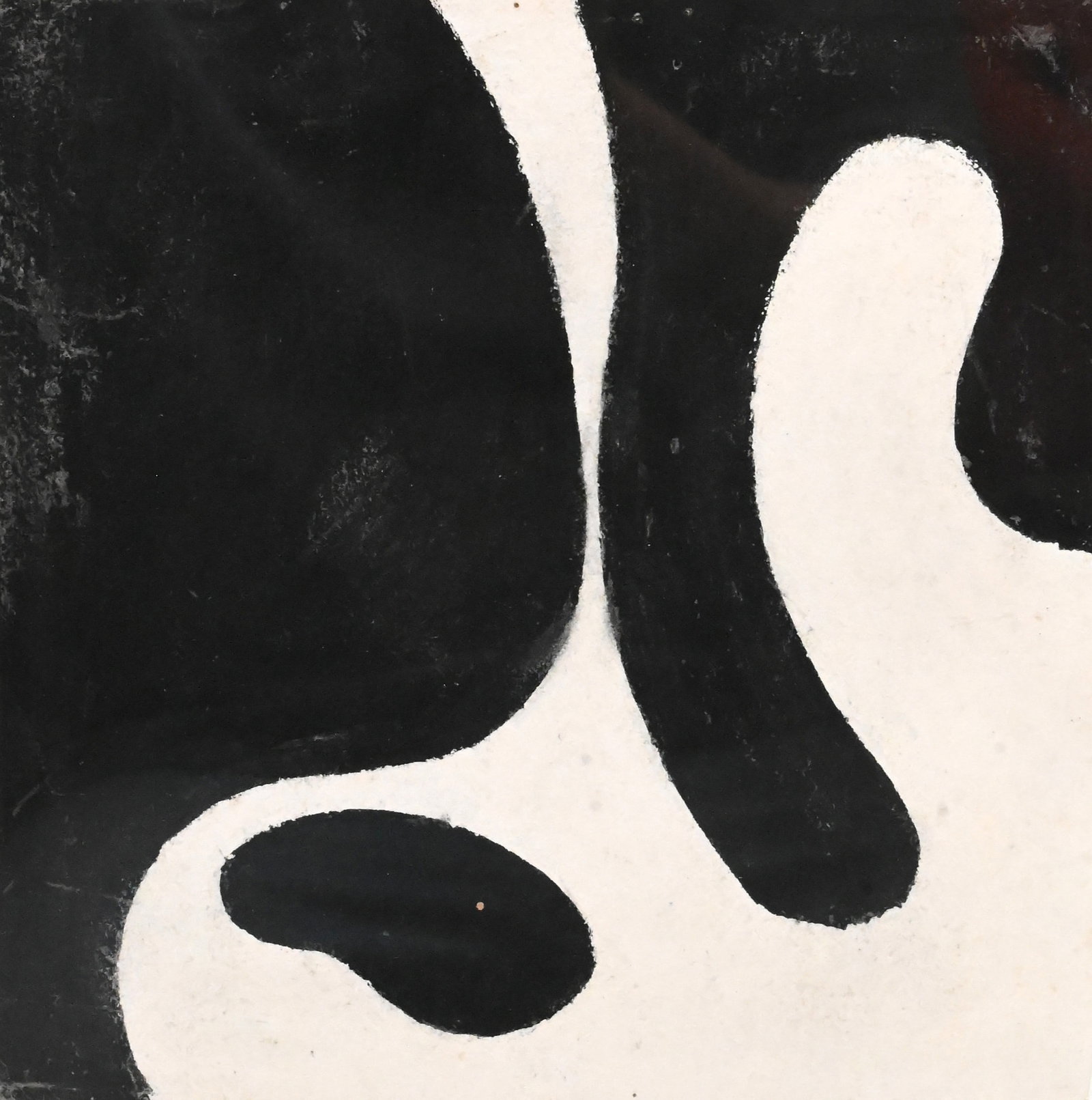 After Jean Arp (German/French 1886-1966): After Jean Arp (German/French 1886-1966) "San Titre", 1950 Gouache on paper board 8" x 8" Provenance: Karl Knaths, Provincetown (before 1971, then by descent) Anon. sale, Sotheby's Arcade, London, 21