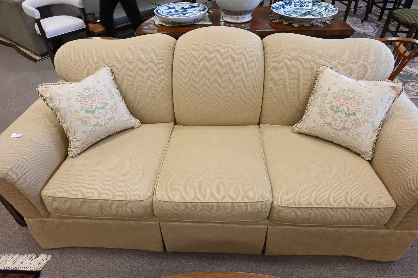 Edward Farrell Upholstered Sofa - 3