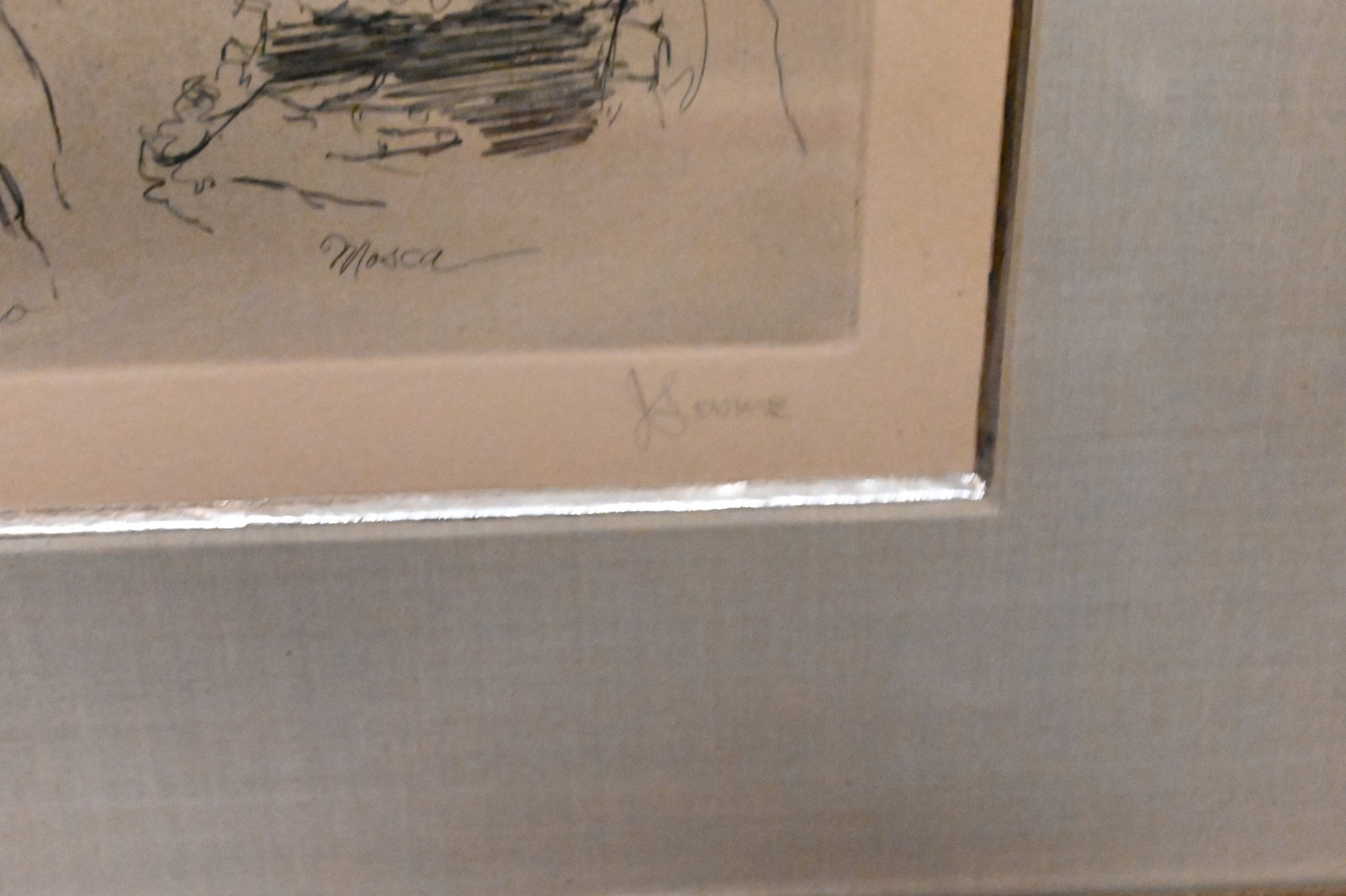 Three Mid Century Figural Lithographs - 7