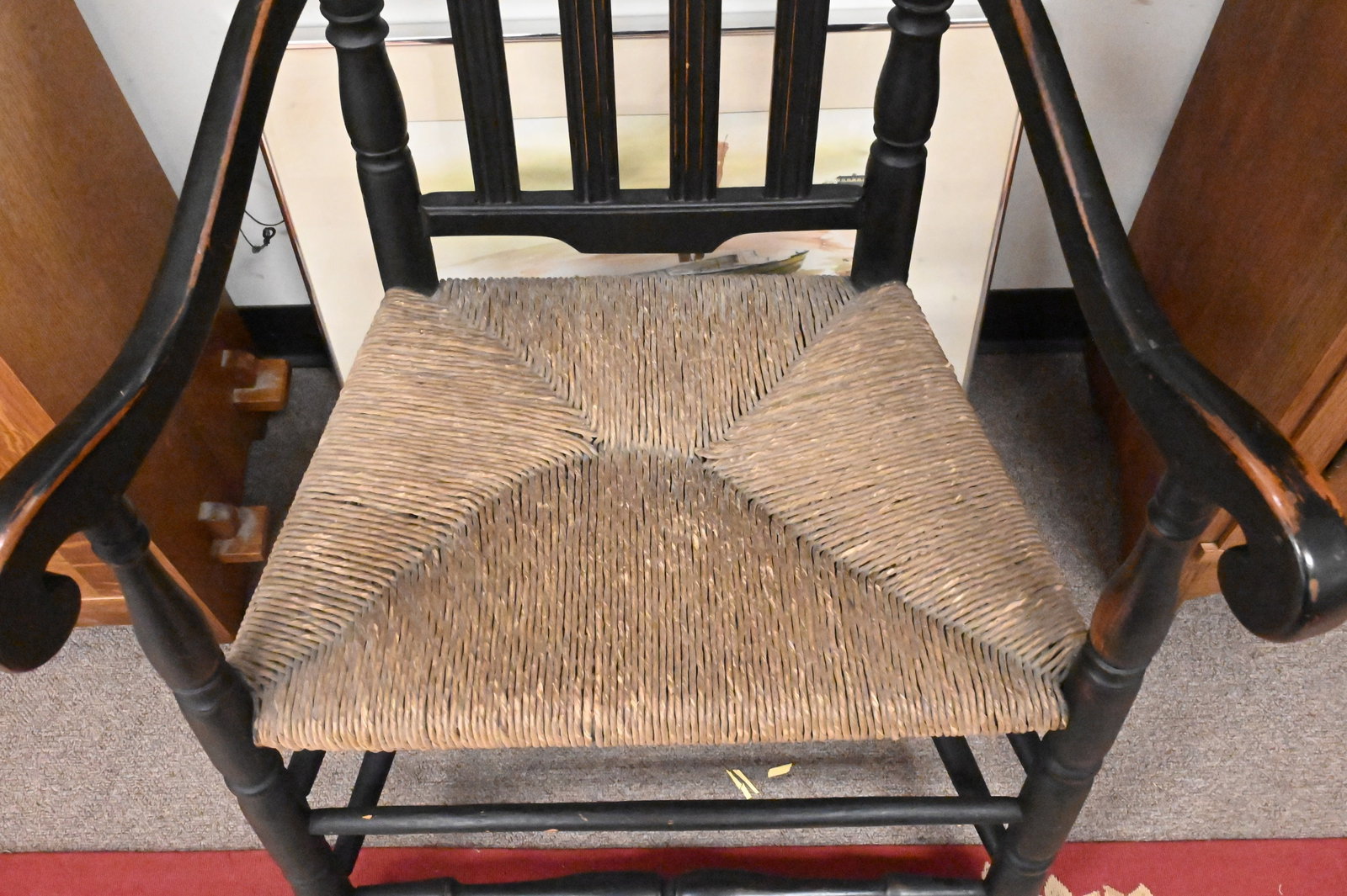 Two Bannister Back Arm Chairs - 3