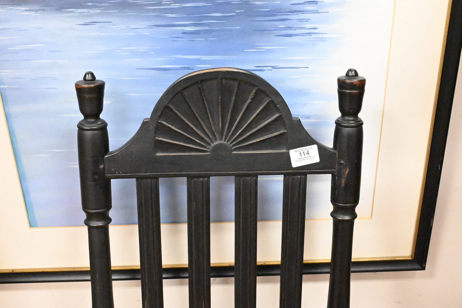 Two Bannister Back Arm Chairs - 4