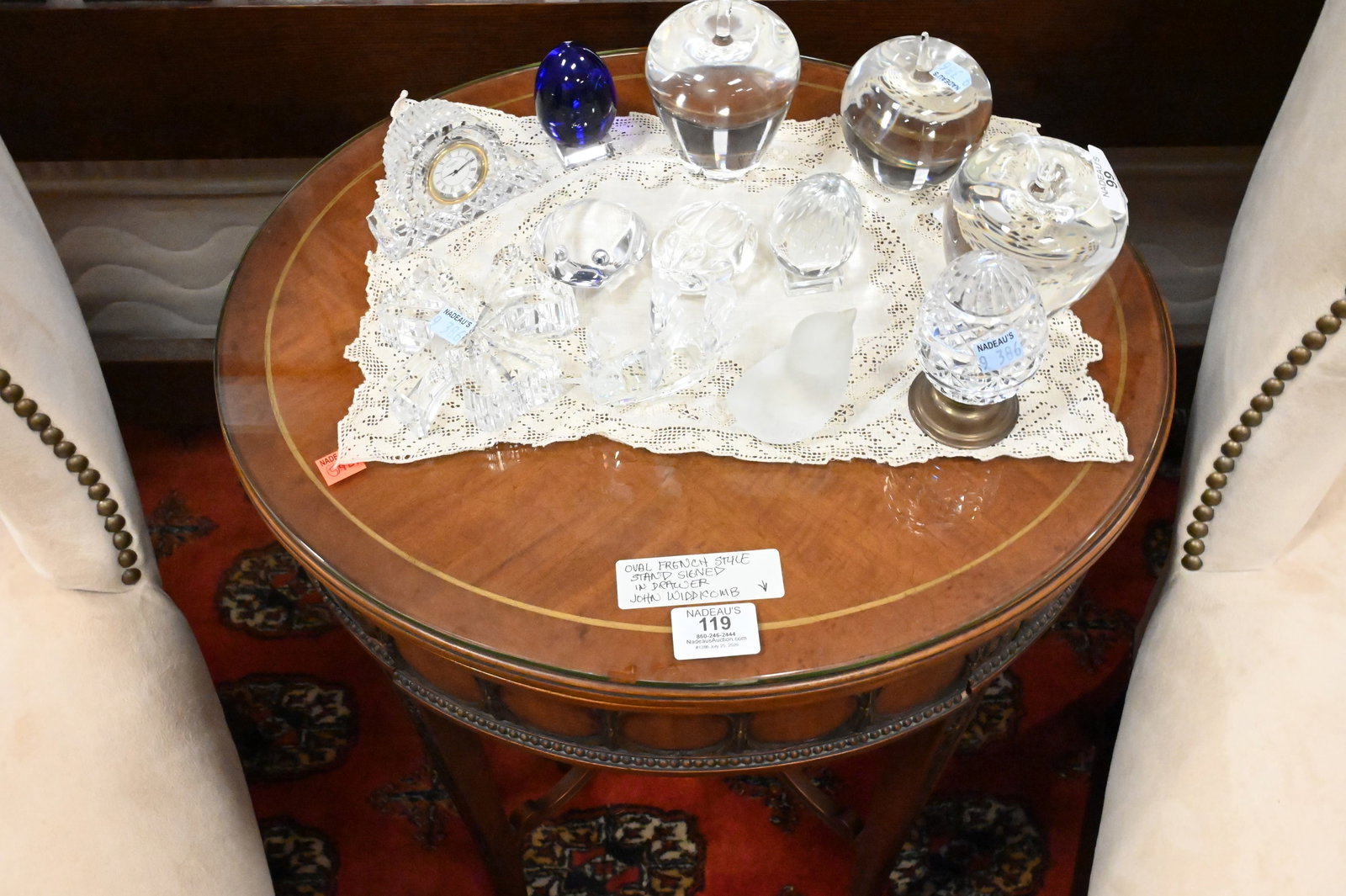 John Widdicomb Sheraton Style Side Table - 3
