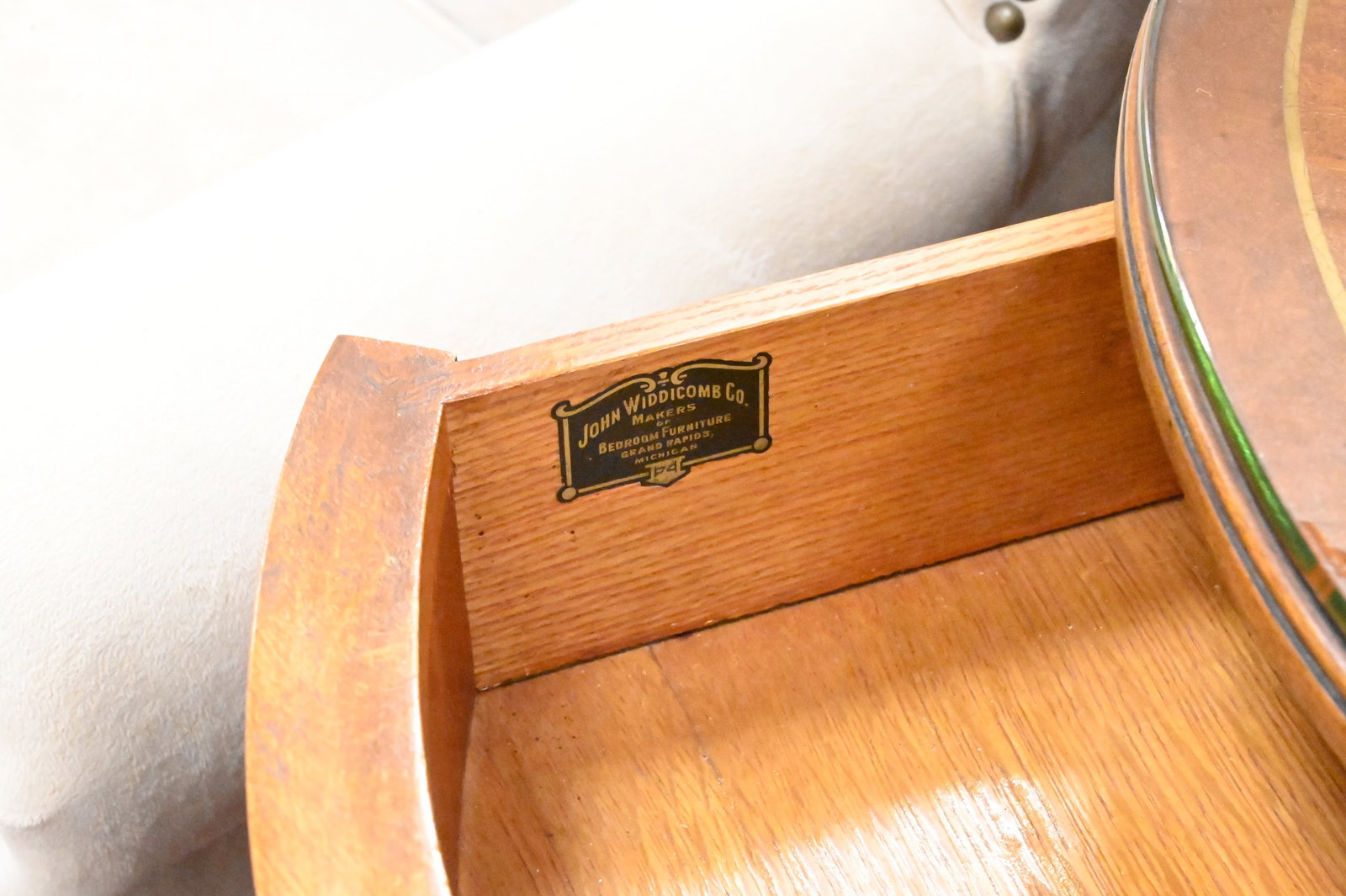 John Widdicomb Sheraton Style Side Table - 4