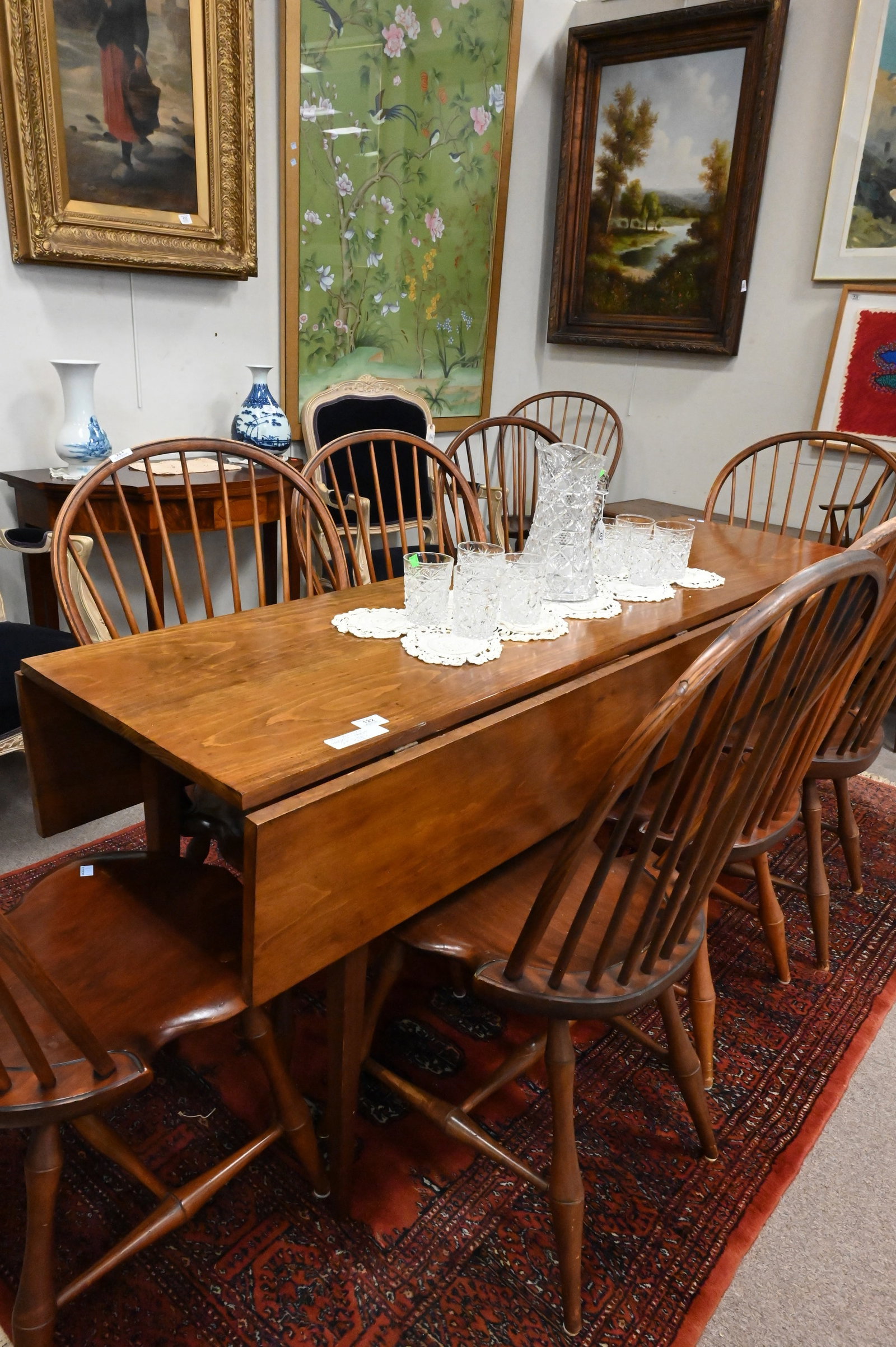 Custom Made Harvest Style Dining Table - 2