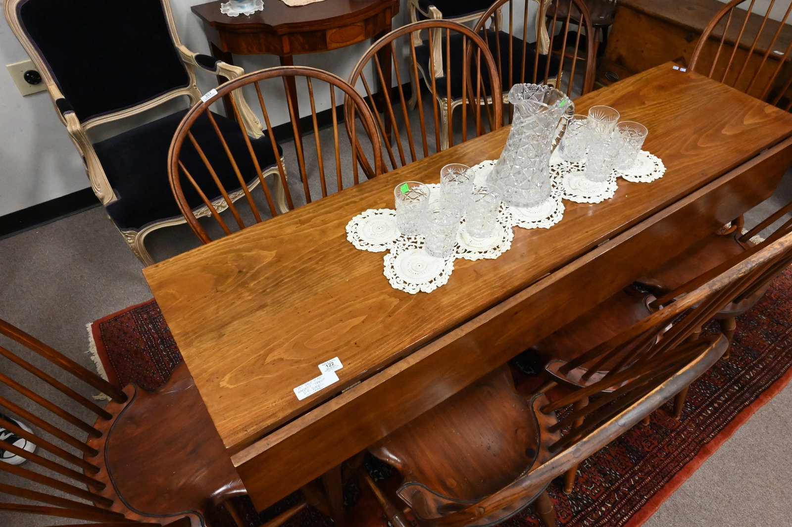 Custom Made Harvest Style Dining Table - 3