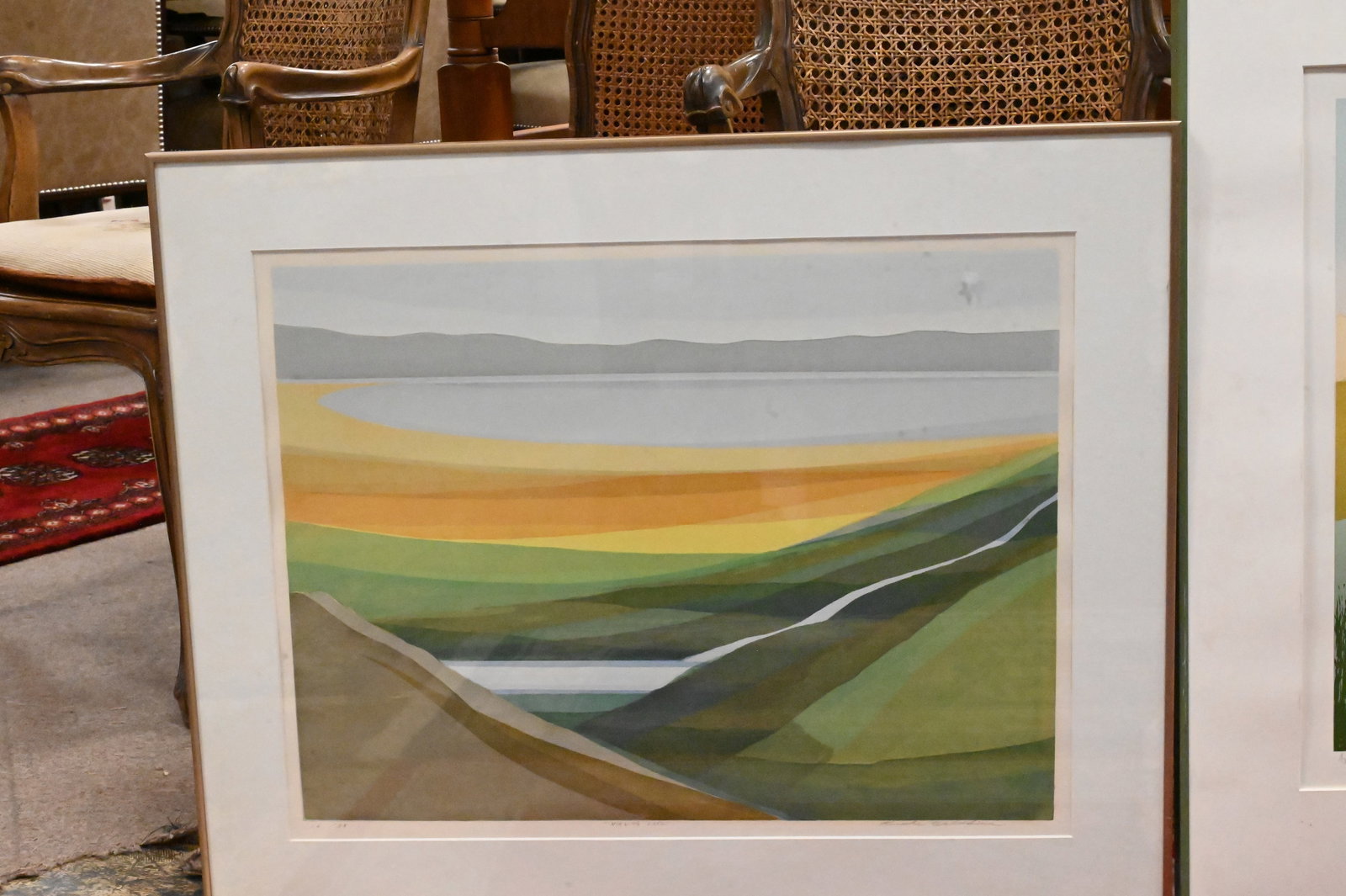 Five Framed Geometric Landscapes - 3