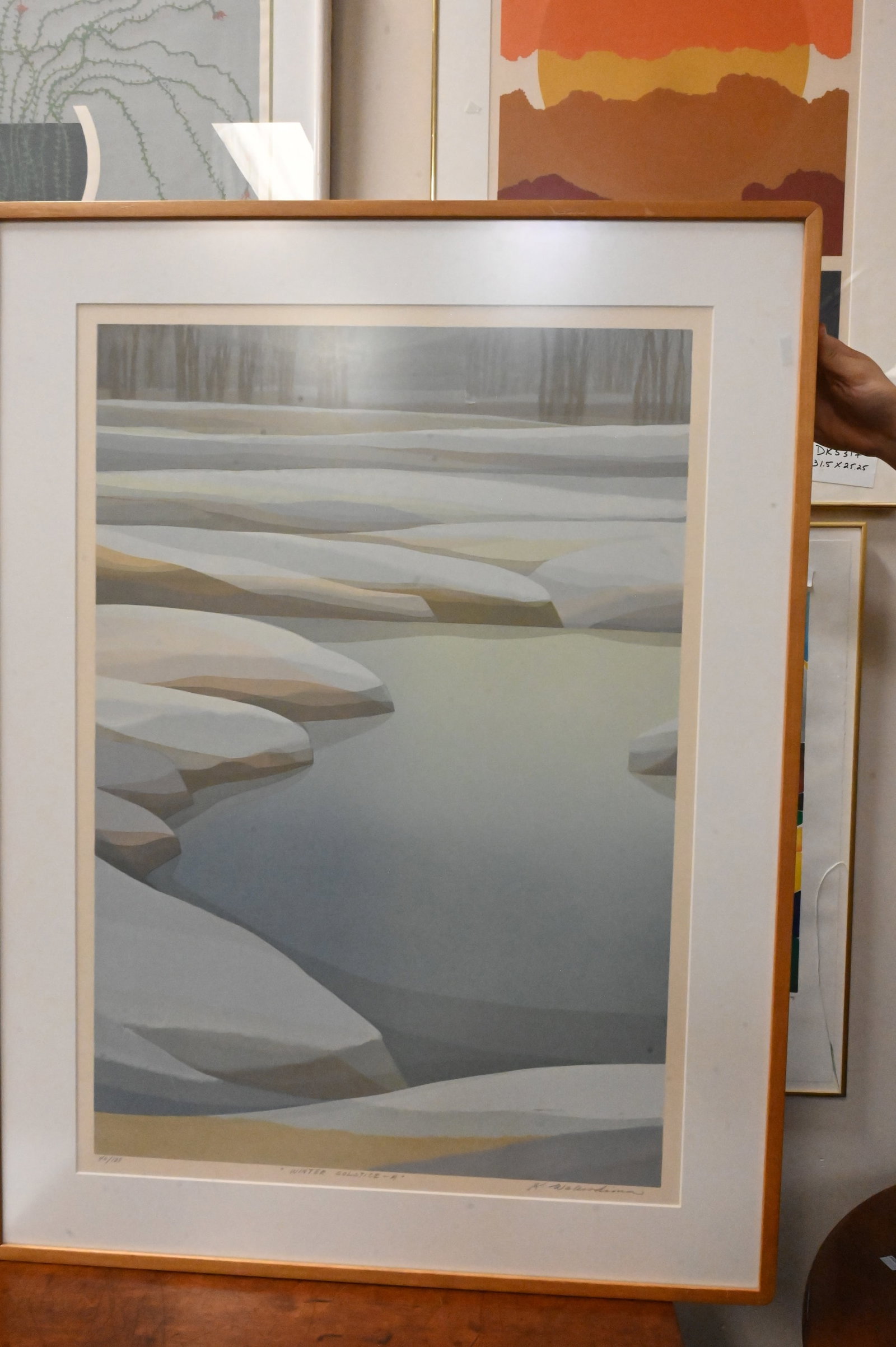 Five Framed Geometric Landscapes - 5